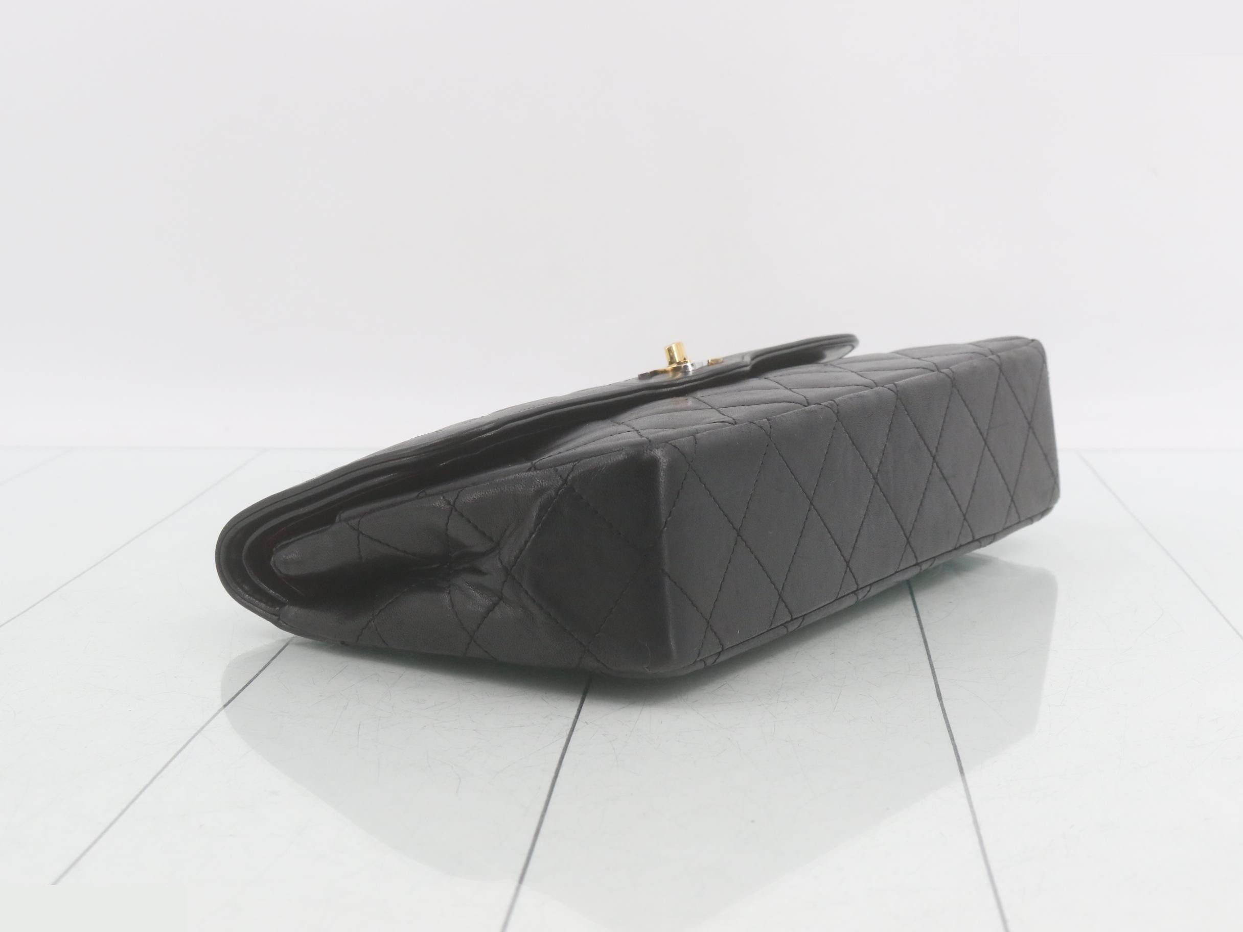 Paris Limited Edition Lambskin Chain Shoulder Bag with Seal — view 5