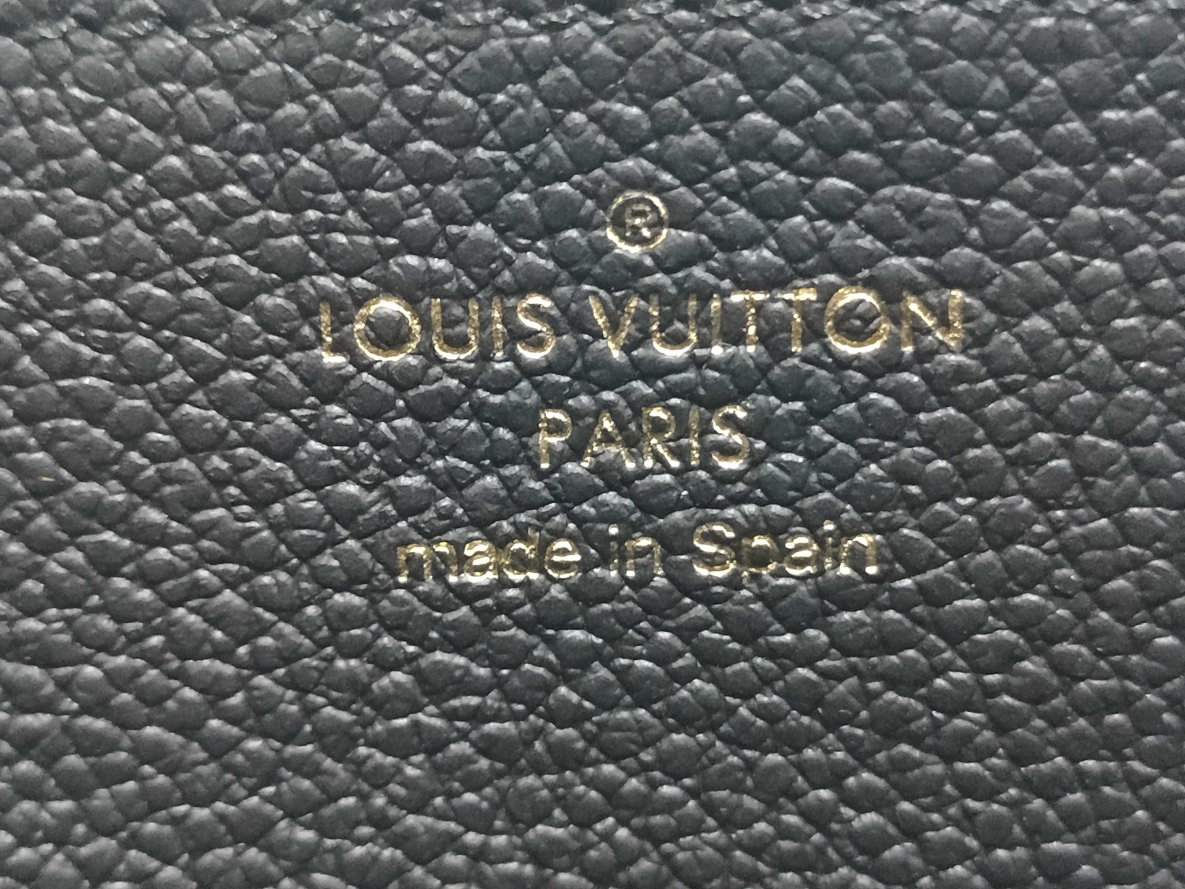 Monogram Empreinte Louis Vuitton Zippy Wallet Empreinte Bicolor RFID Wallet — view 13