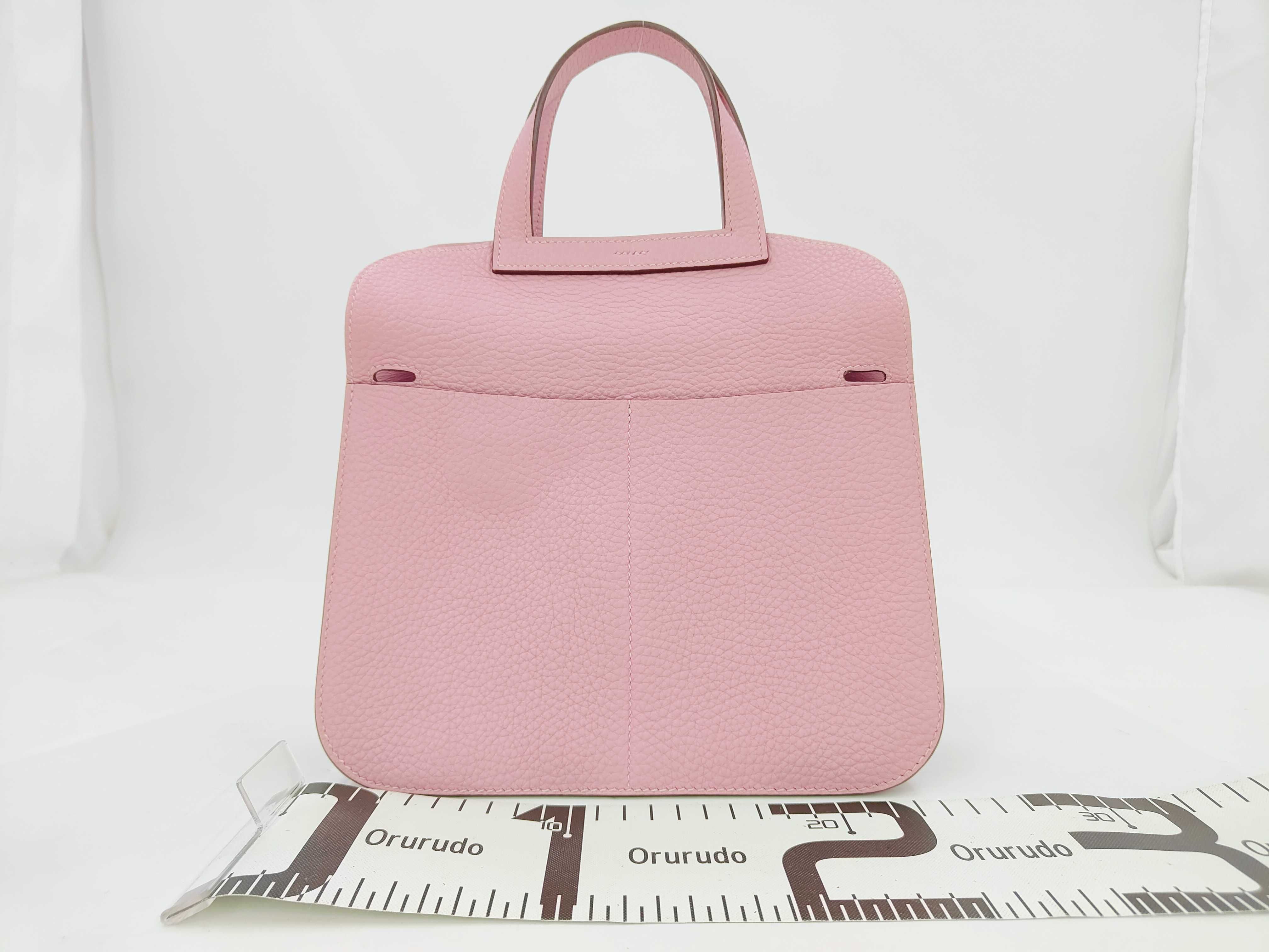 Arzan 25 Mauve Sylvestre Taurillon Clemence Silver Hardware Z Stamp Handbag — view 2