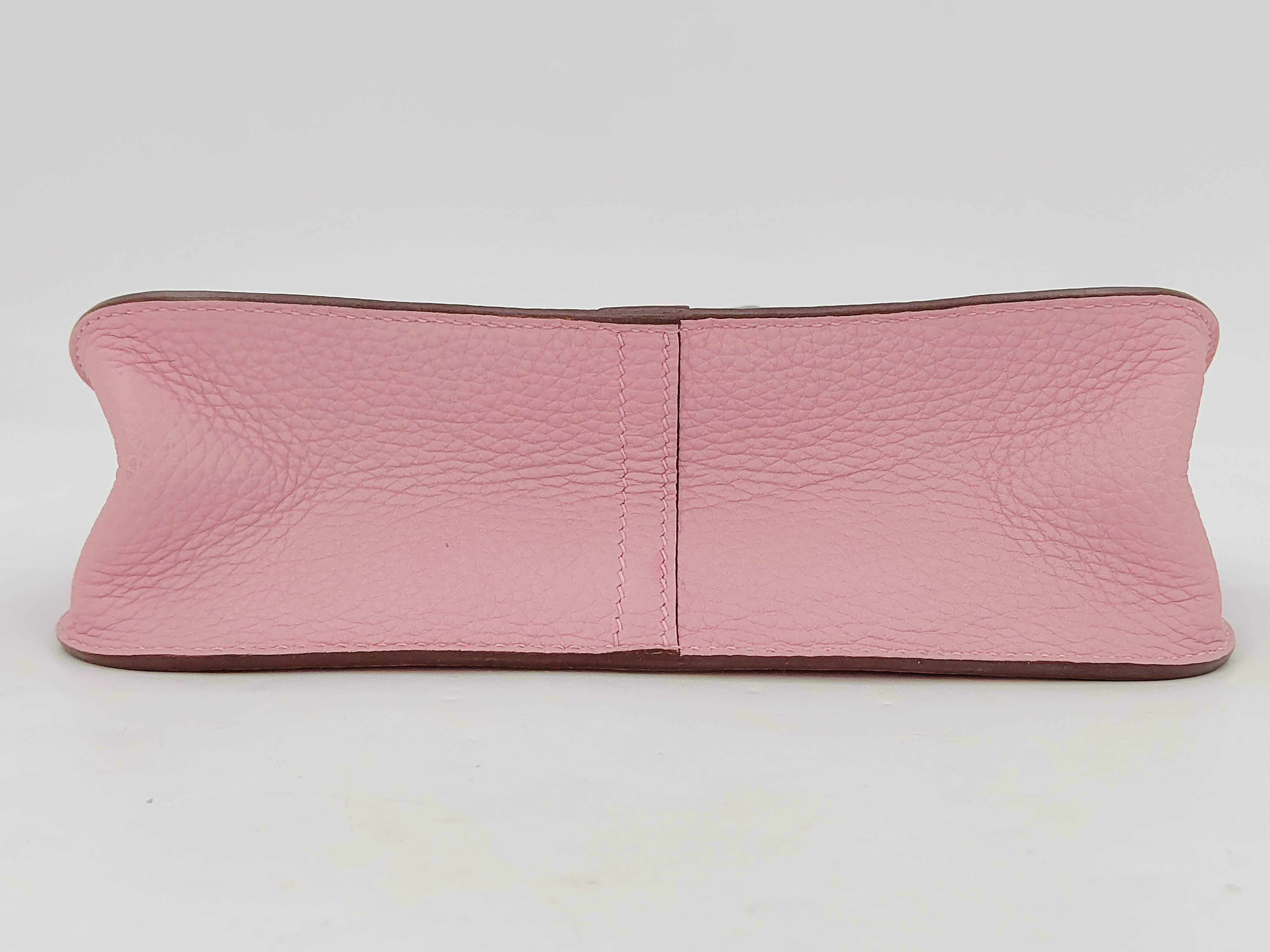 Arzan 25 Mauve Sylvestre Taurillon Clemence Silver Hardware Z Stamp Handbag — view 6