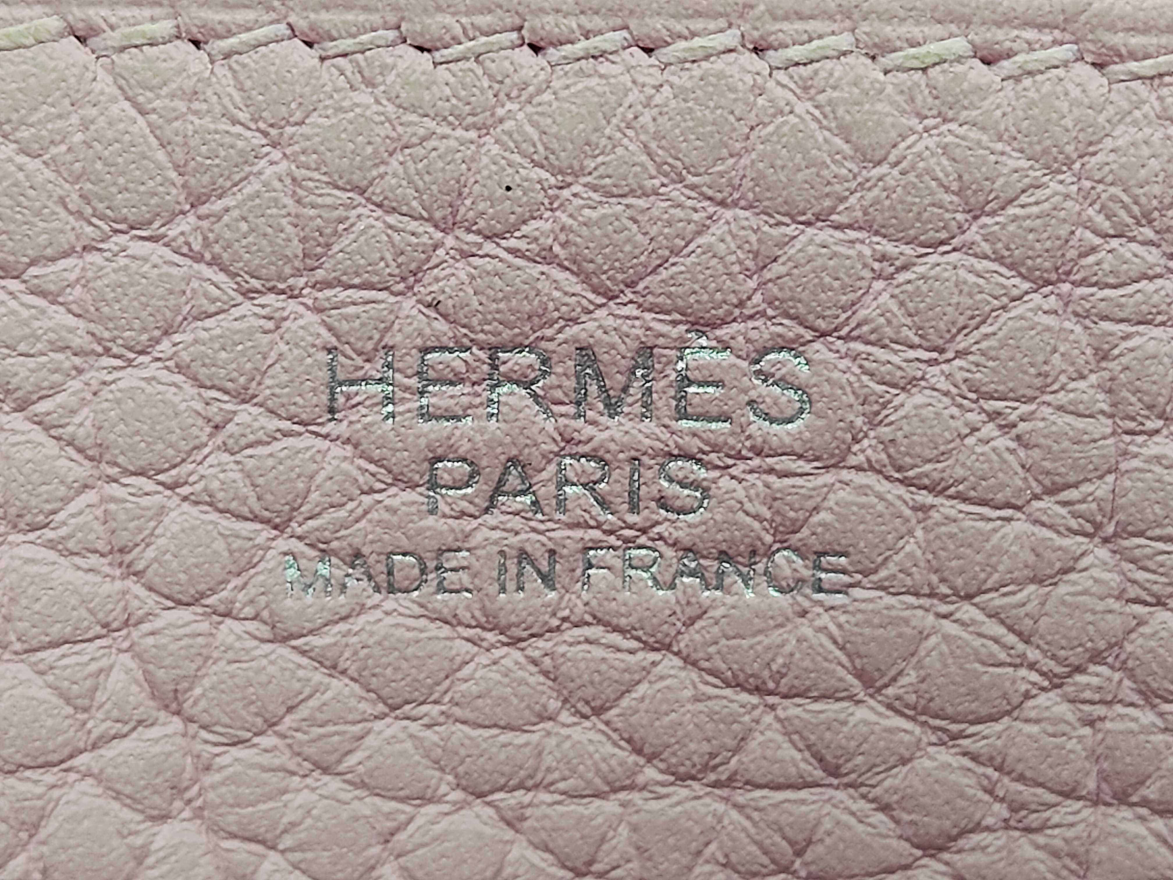 Arzan 25 Mauve Sylvestre Taurillon Clemence Silver Hardware Z Stamp Handbag — view 9