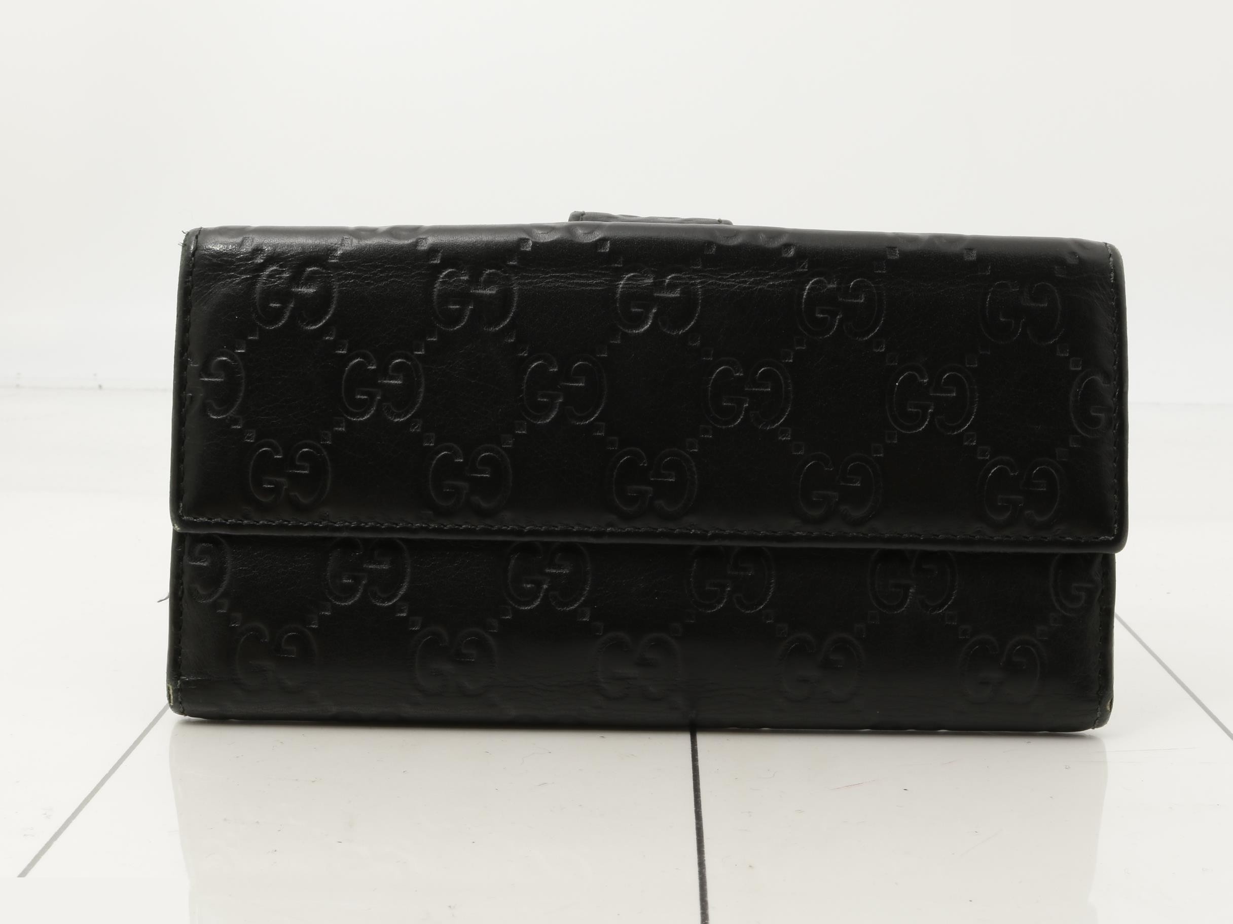 Guccissima (bag) and long wallet — view 2