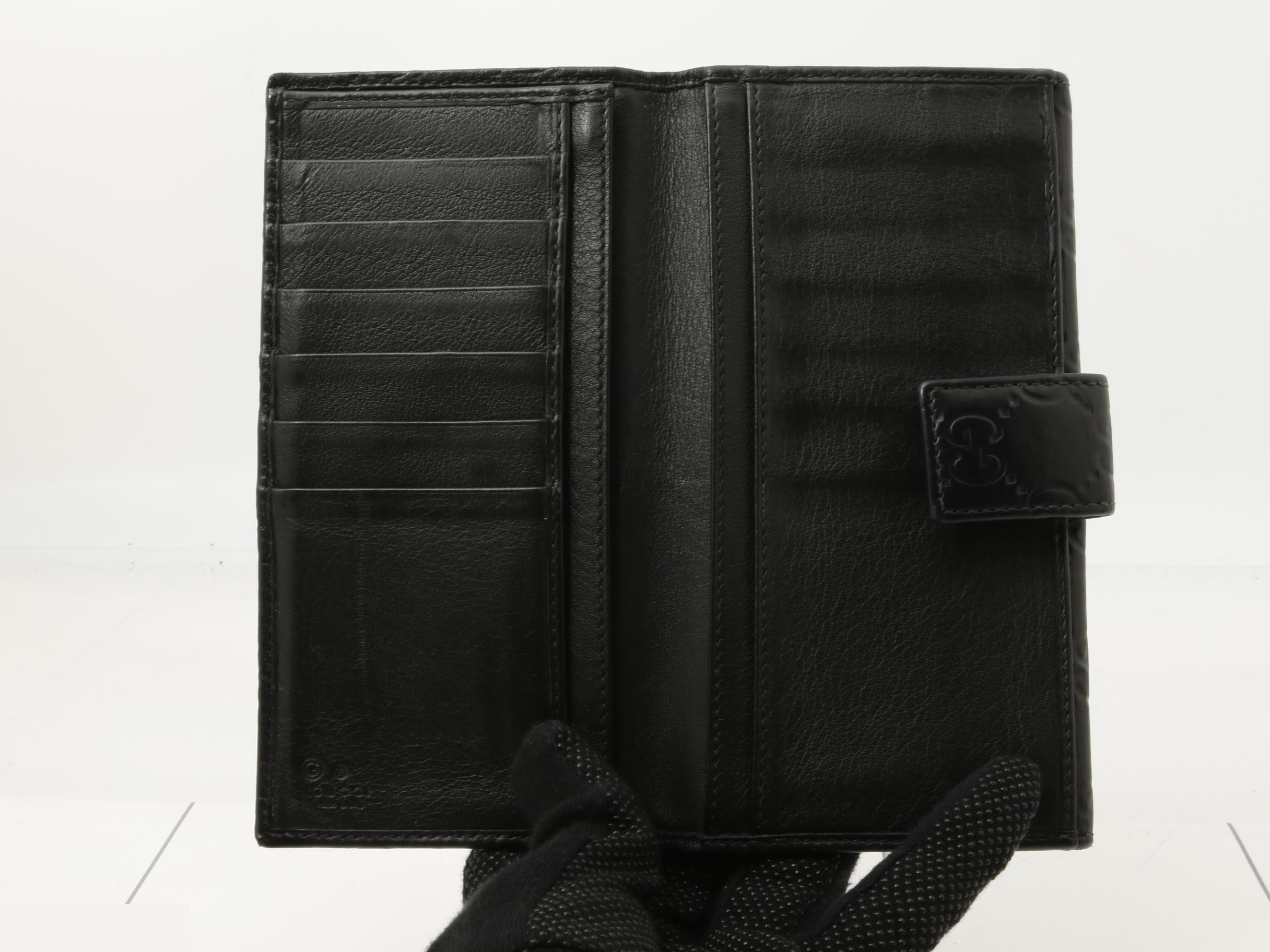 Guccissima (bag) and long wallet — view 4