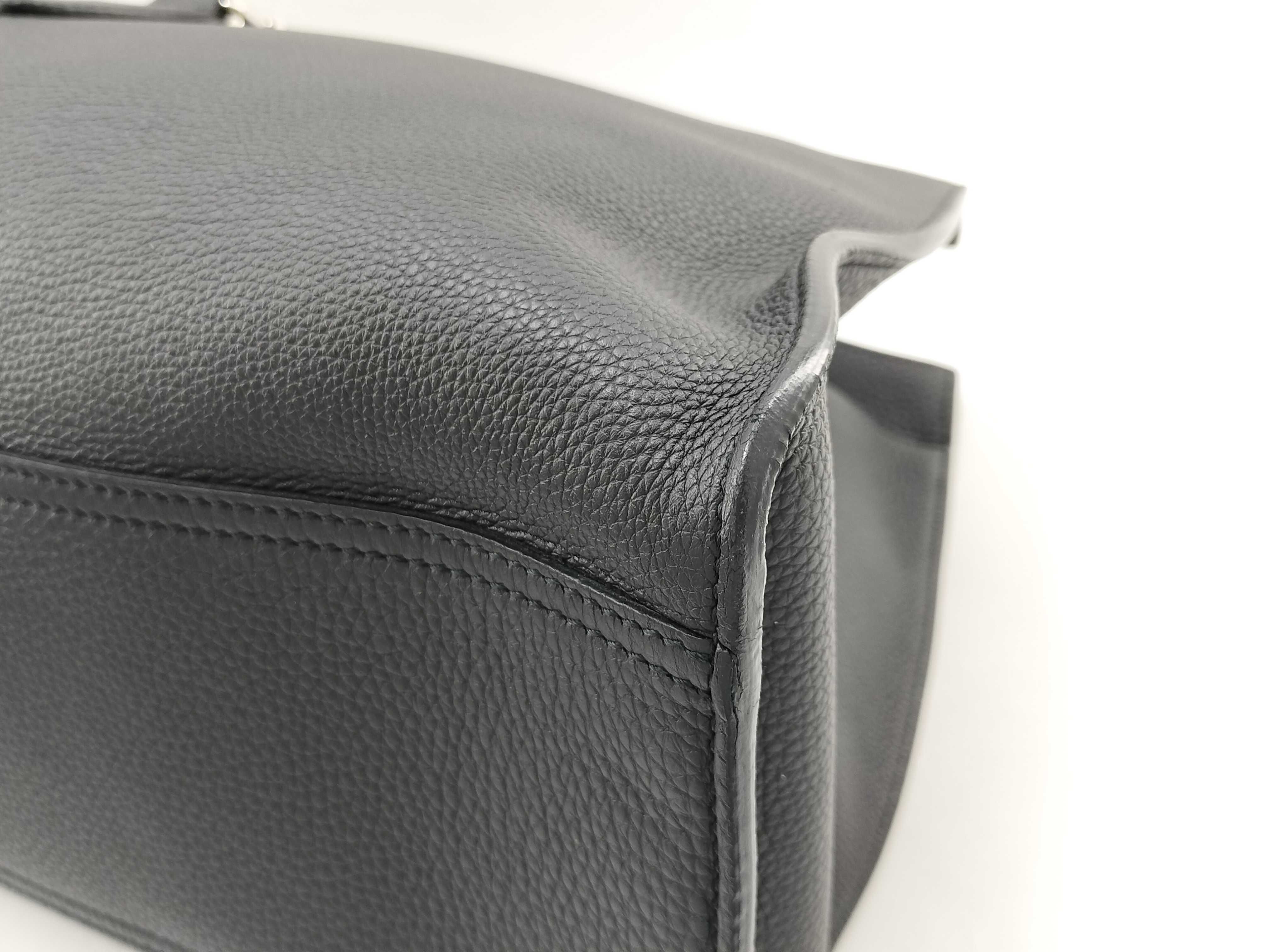 Jackie Gucci New Jackie Leather Handbag Black 362970 Tote Bag — view 4