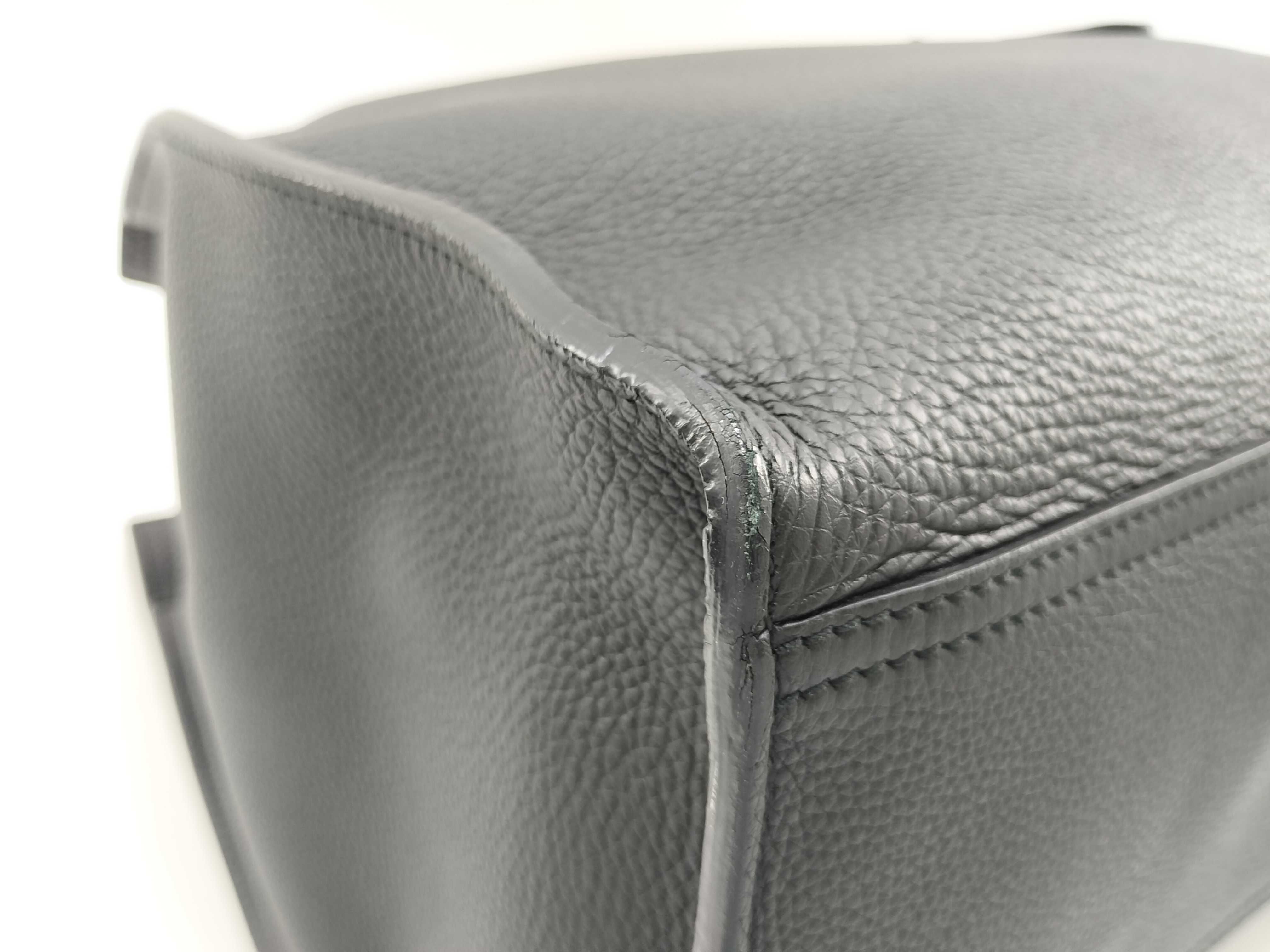 Jackie Gucci New Jackie Leather Handbag Black 362970 Tote Bag — view 5