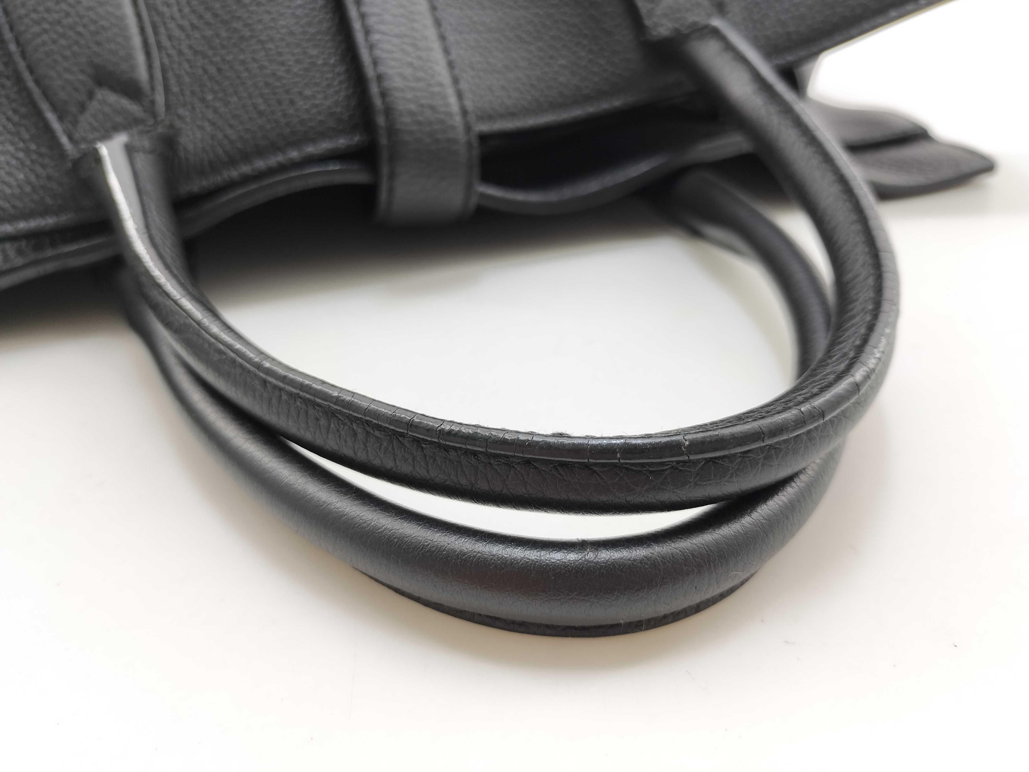 Jackie Gucci New Jackie Leather Handbag Black 362970 Tote Bag — view 7