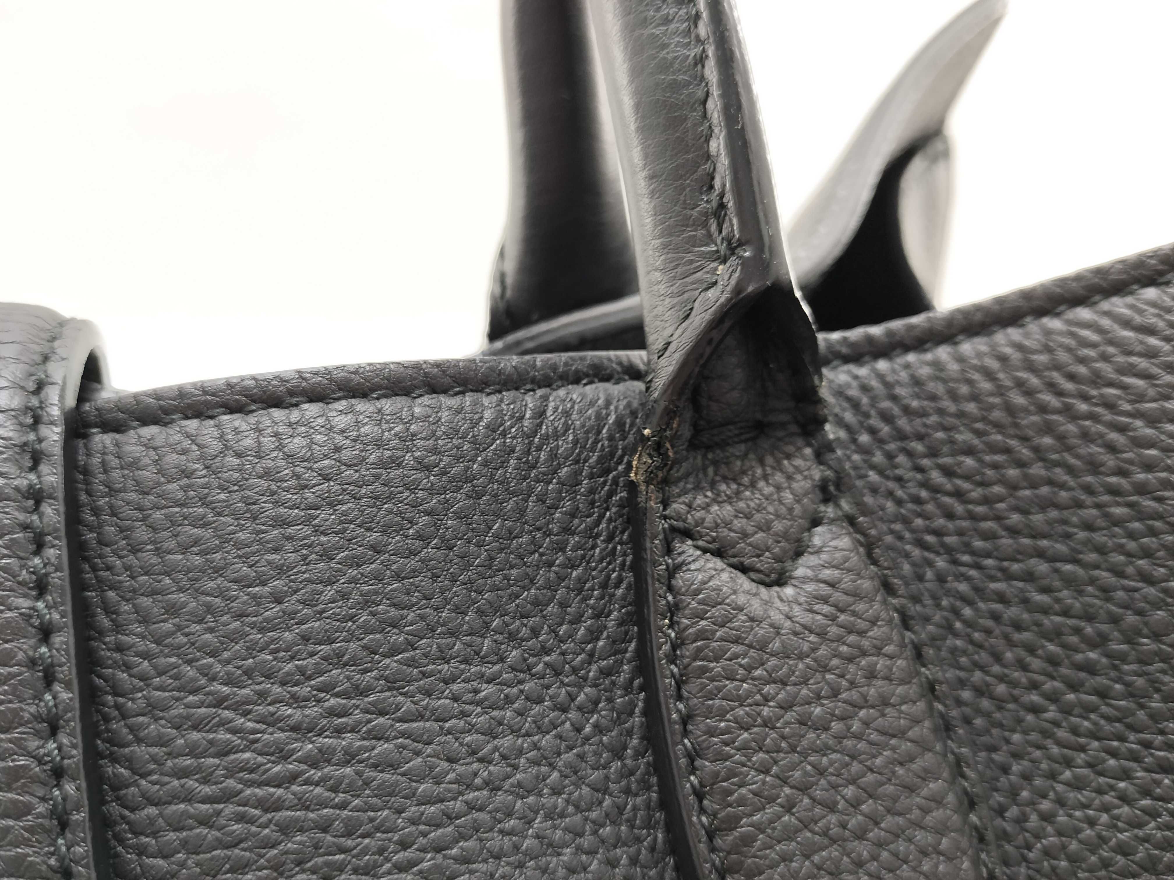 Jackie Gucci New Jackie Leather Handbag Black 362970 Tote Bag — view 8