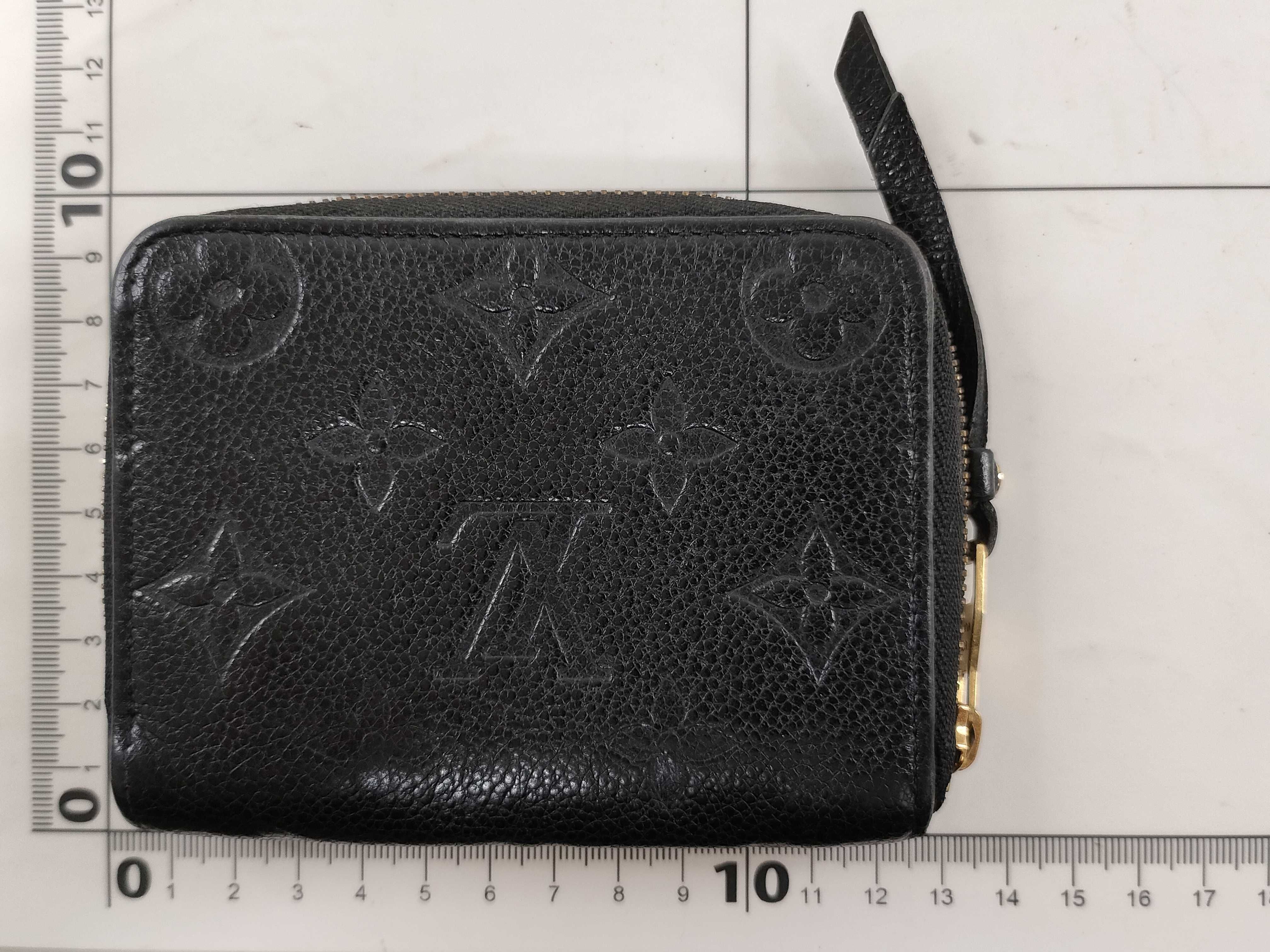 Monogram Empreinte Coin Purse Noir Coin Case — view 2