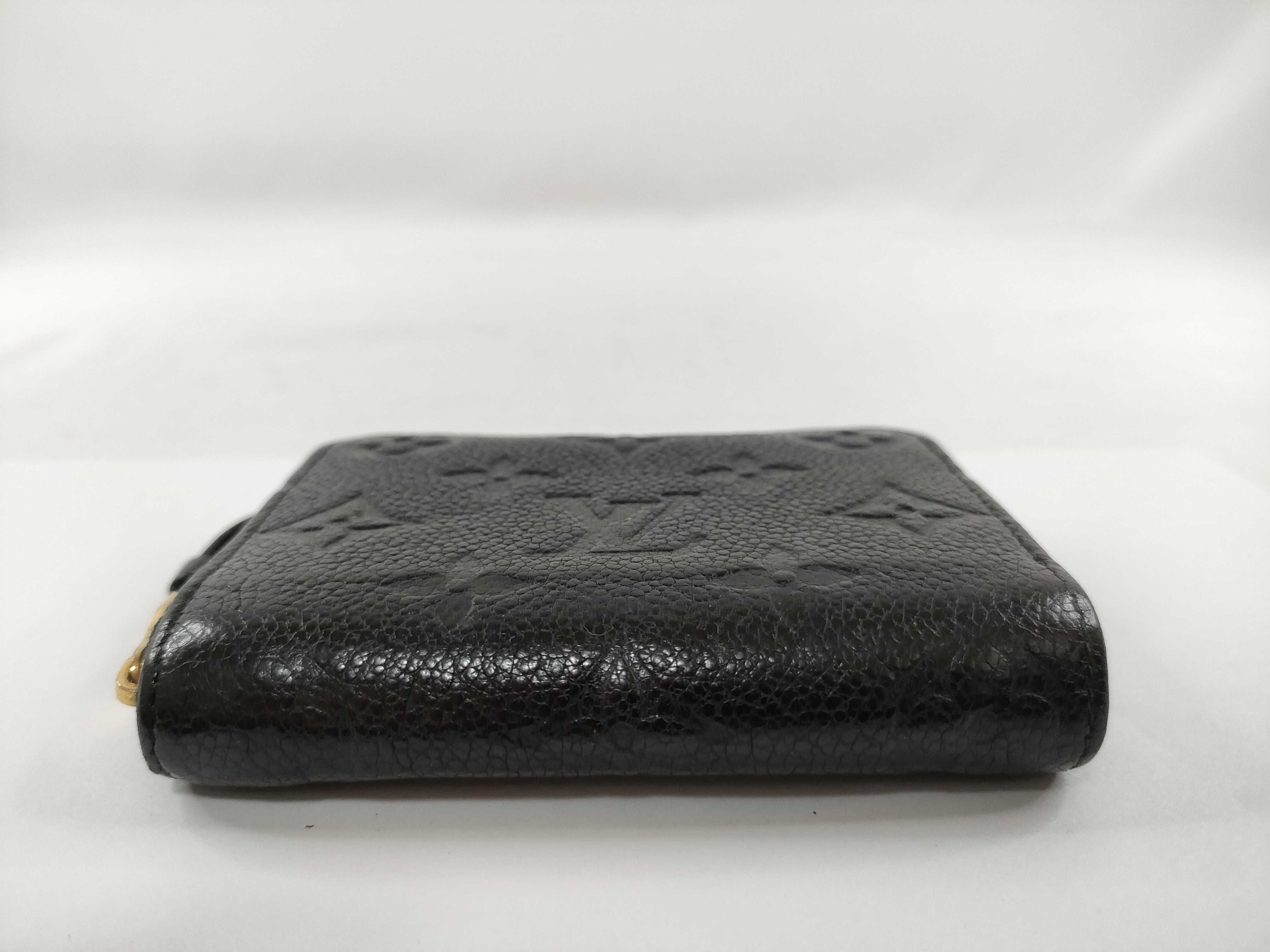Monogram Empreinte Coin Purse Noir Coin Case — view 3