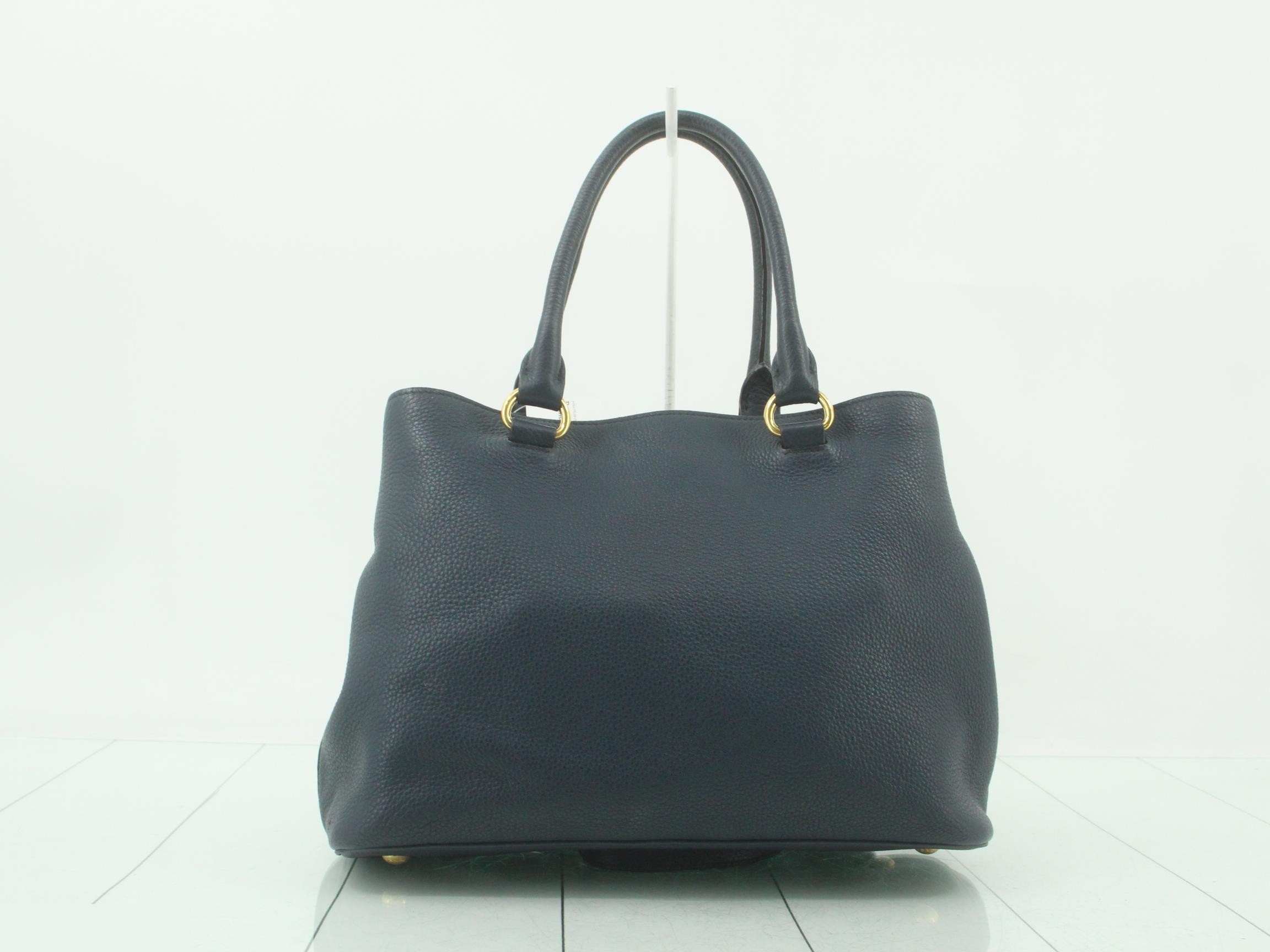 1BA411 Vitello Phoenix 2-Way Navy — view 2