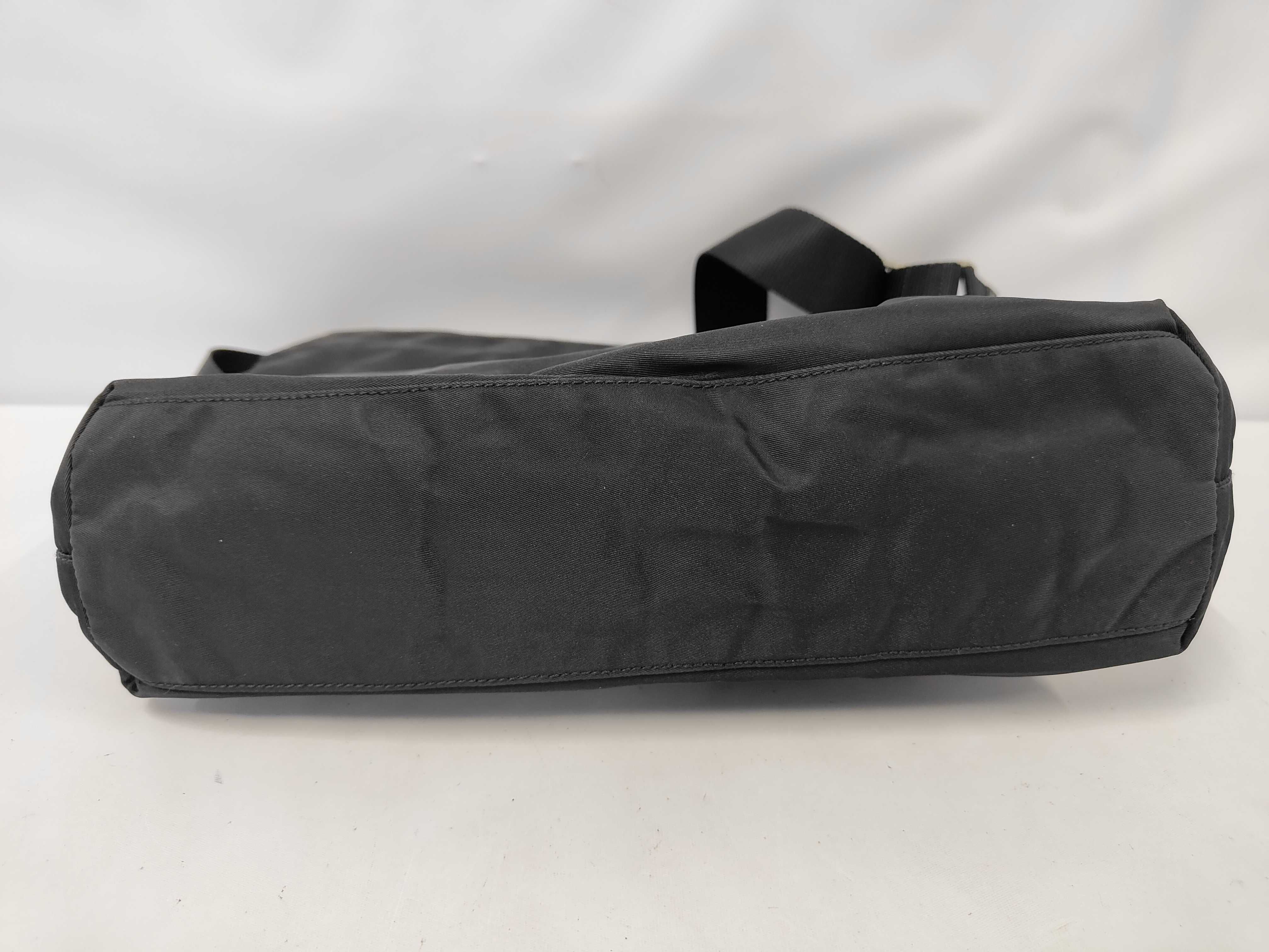 Nylon Triangle Logo Shoulder Bag — view 3