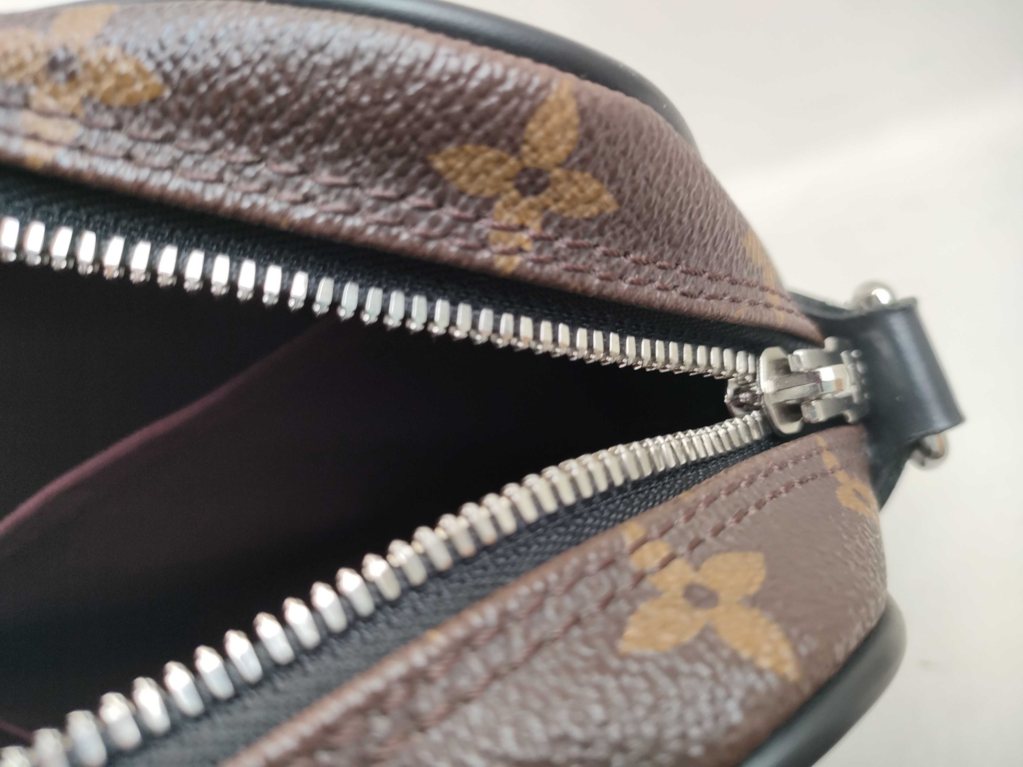 Monogram Macassar Port Document Voyage Handbag — view 11