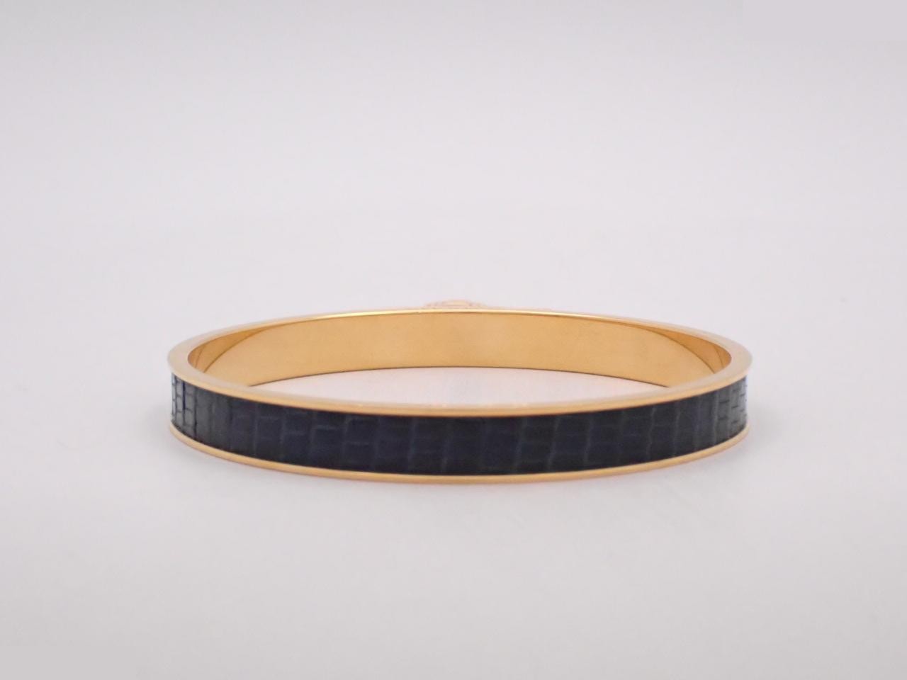 Kelly brand bracelet with padlock motif, wrist circumference approximately 20cm. — view 2