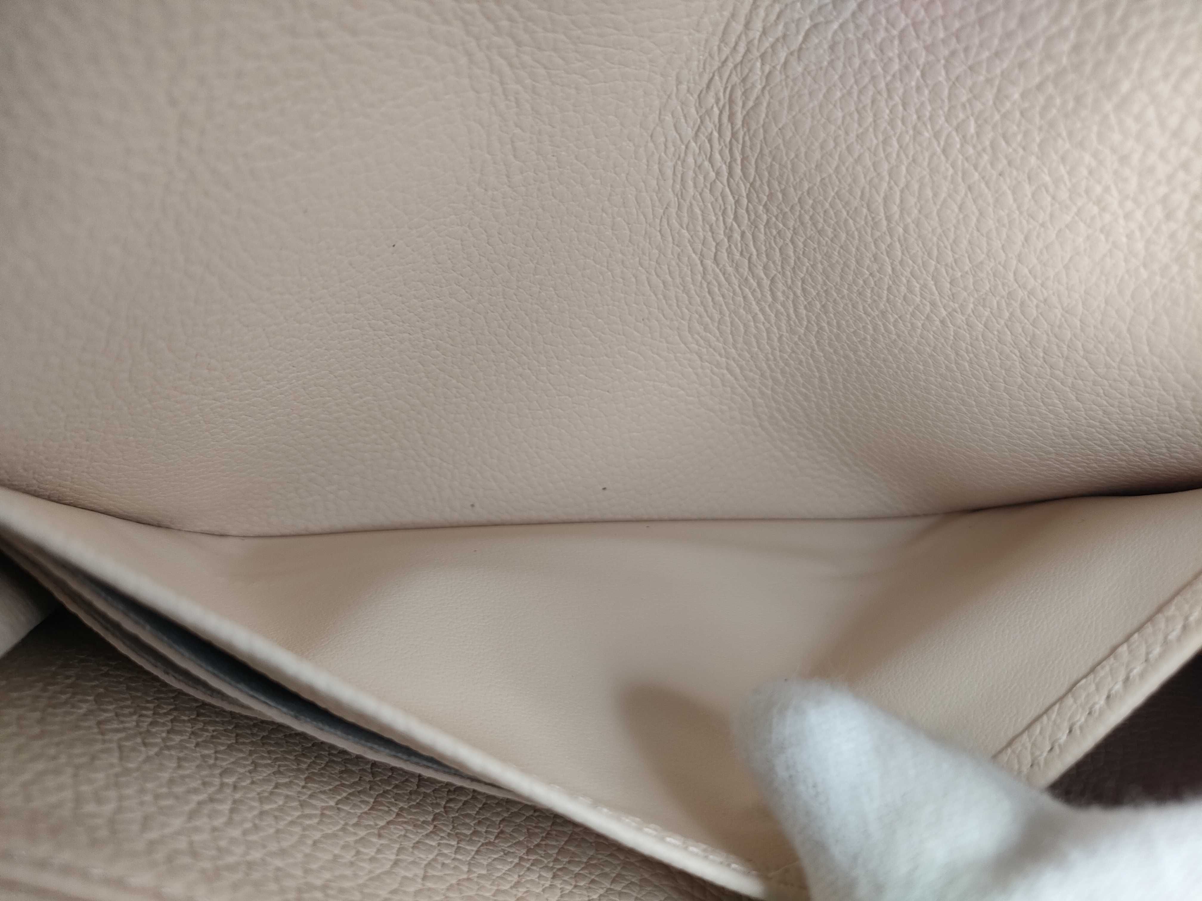 Monogram Empreinte Louis Vuitton Monogram Empreinte Portefeuille Sarah Métis Long Wallet Gold Hardware White M82638 IC Chip Box Wallet — view 15