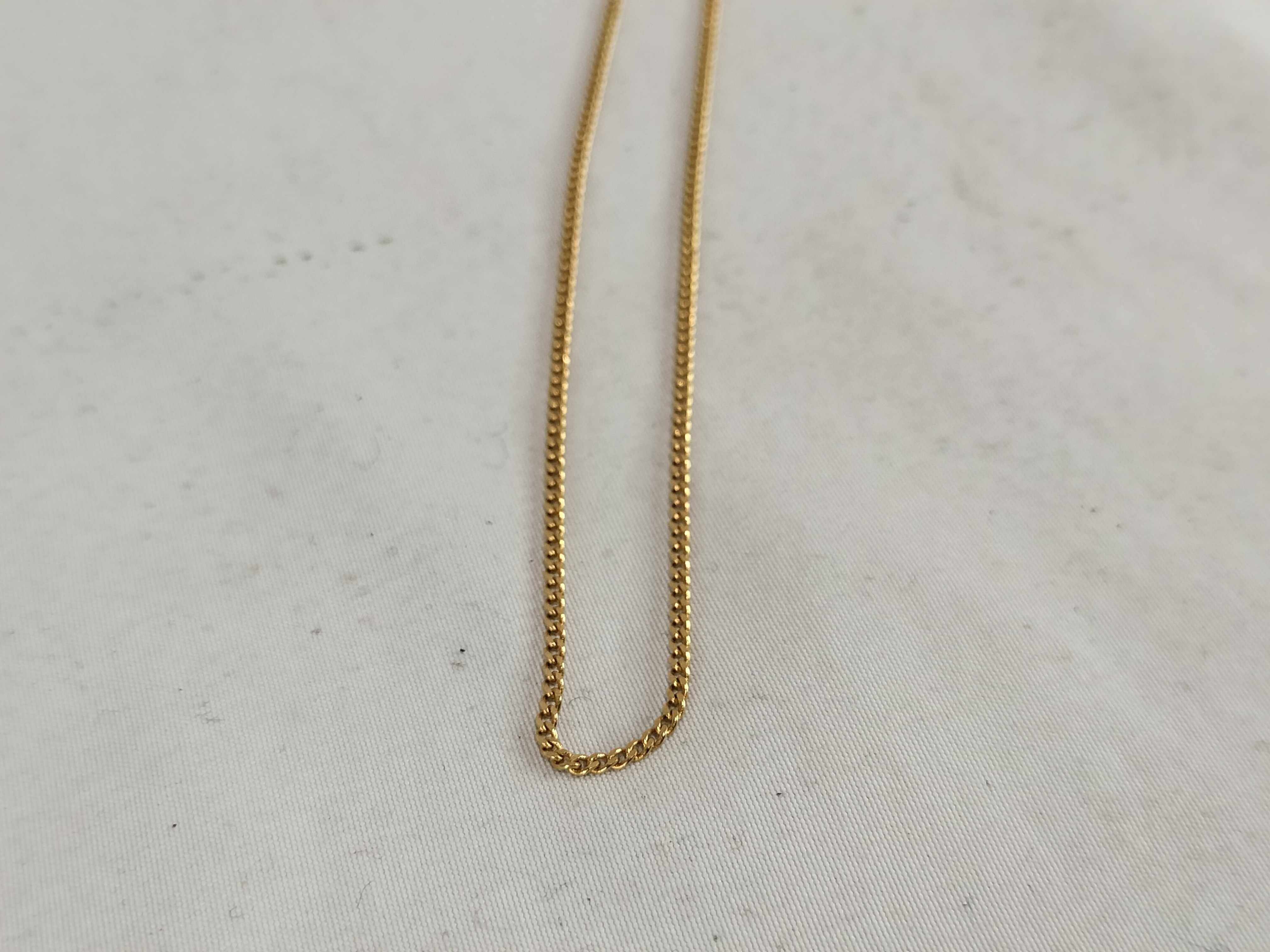 Twinkle Necklace, Gold Finish Brass Necklace