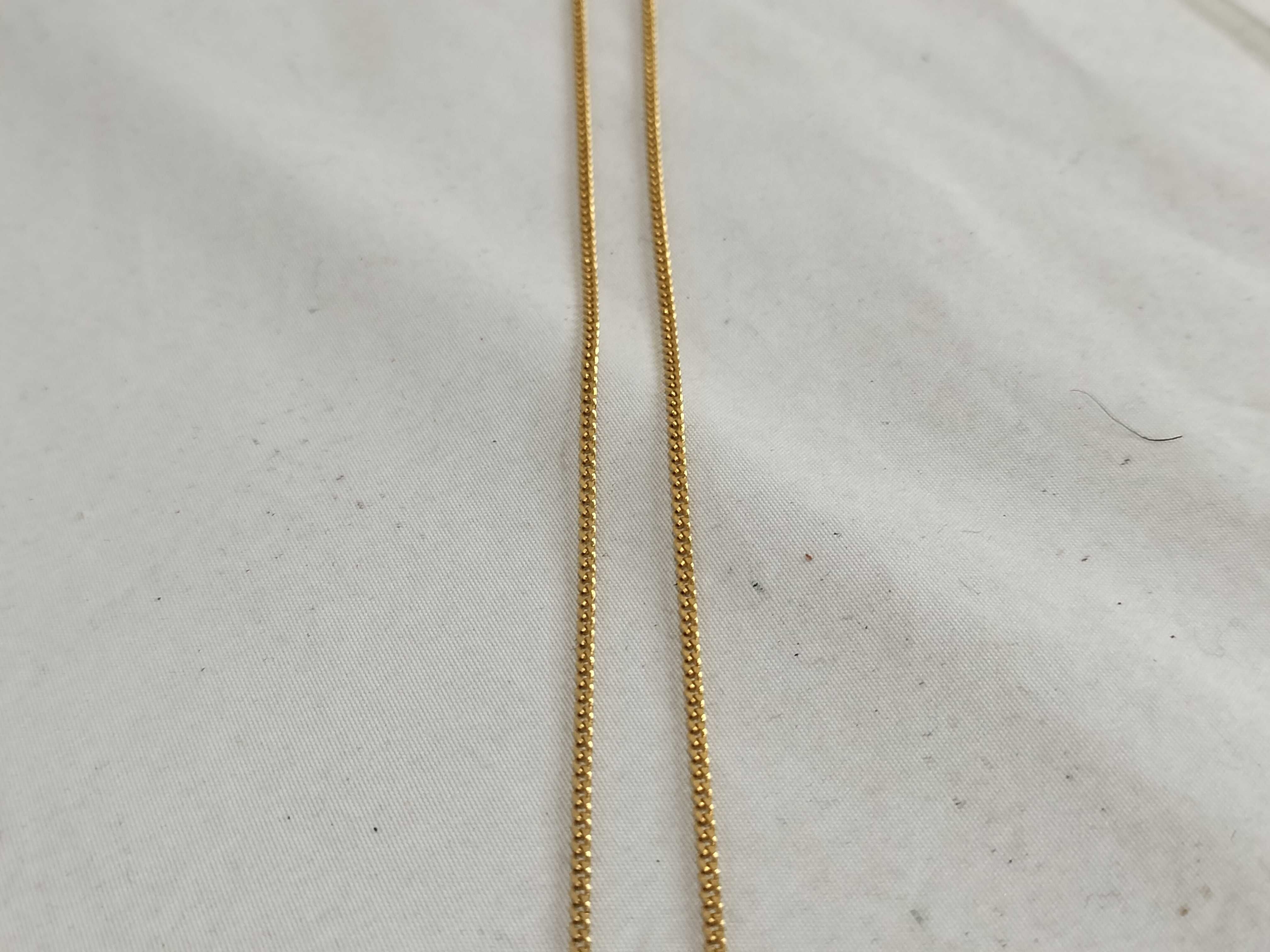 Twinkle Necklace, Gold Finish Brass Necklace — view 2