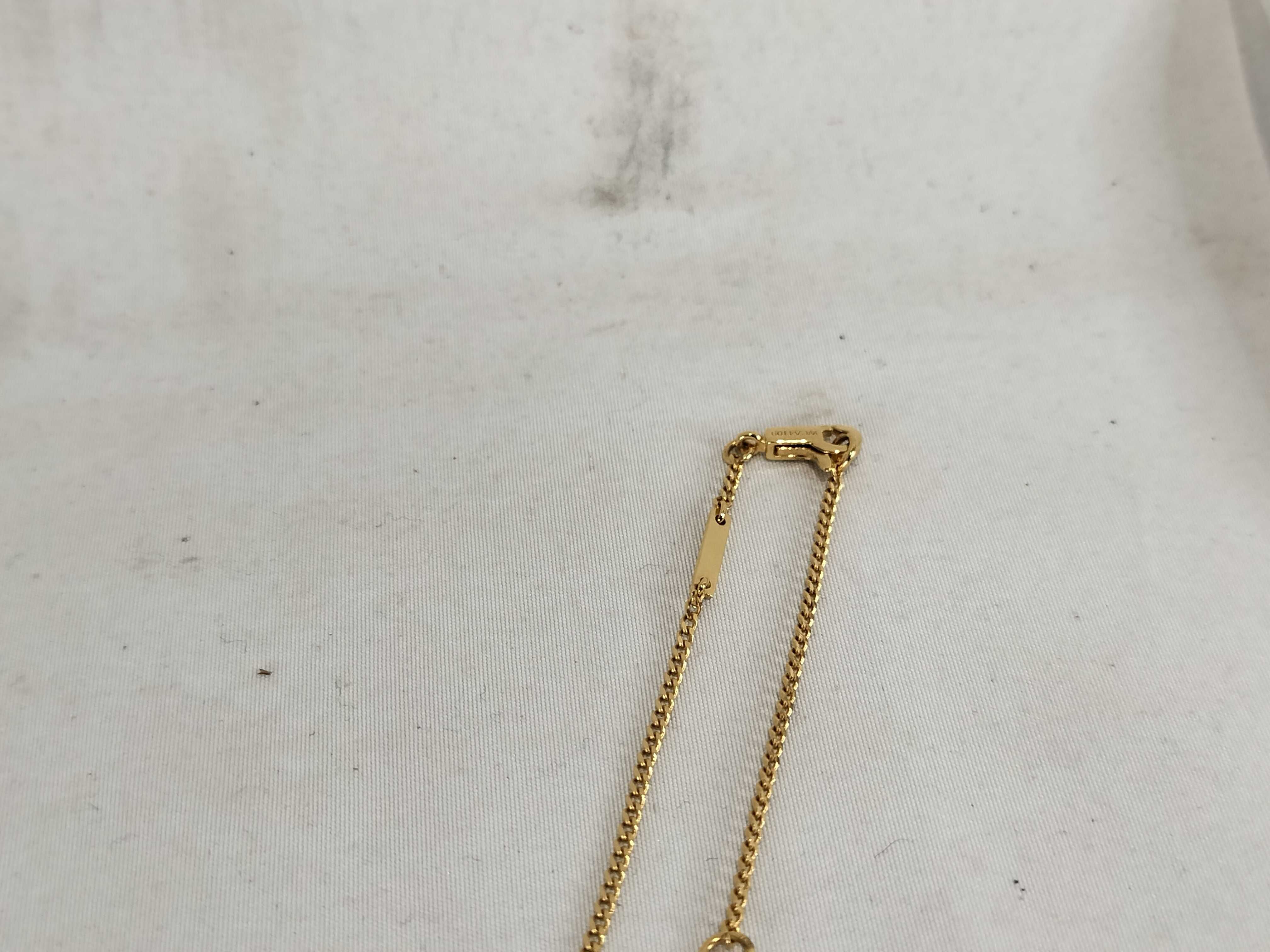 Twinkle Necklace, Gold Finish Brass Necklace — view 3