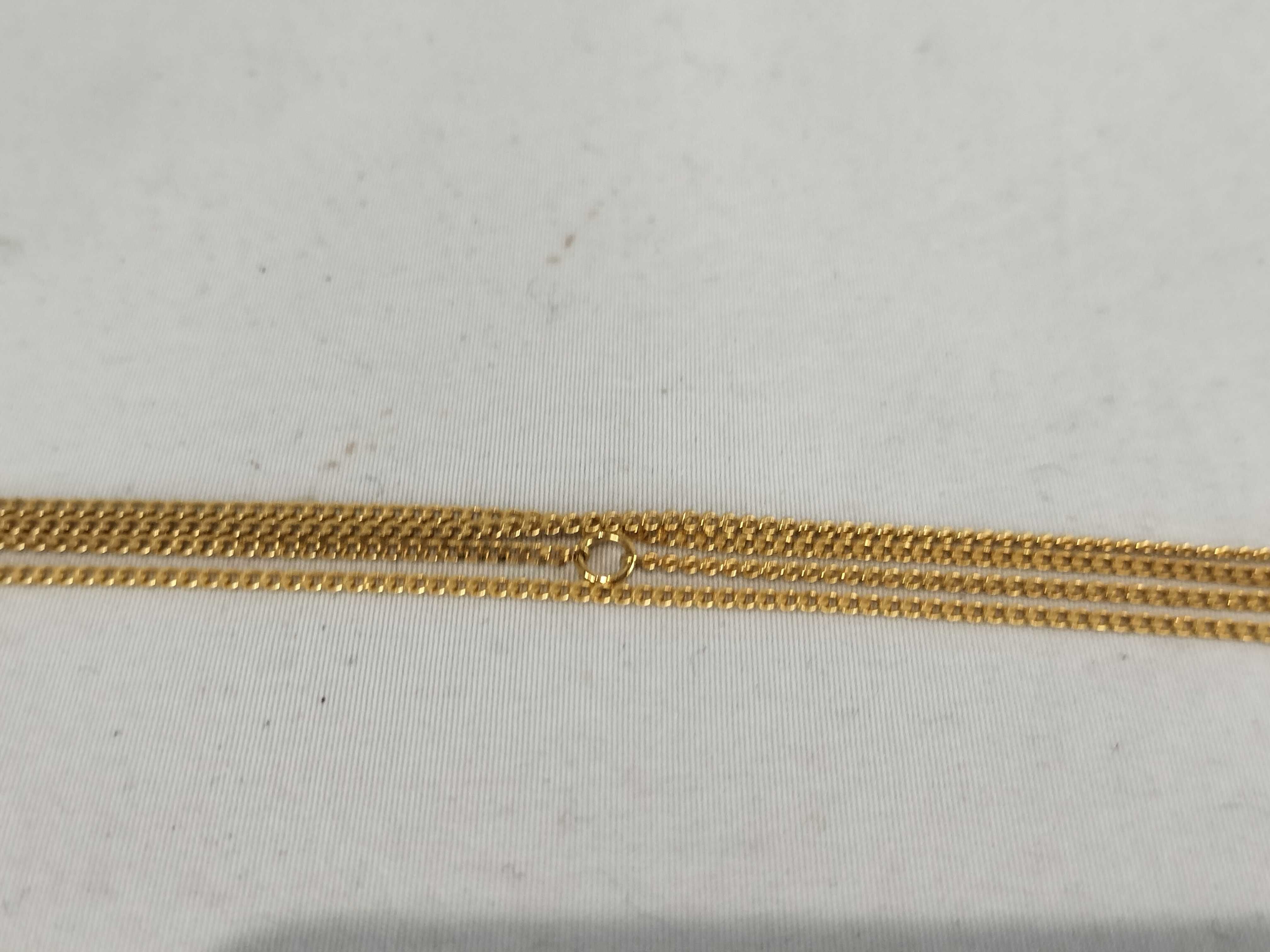 Twinkle Necklace, Gold Finish Brass Necklace — view 6