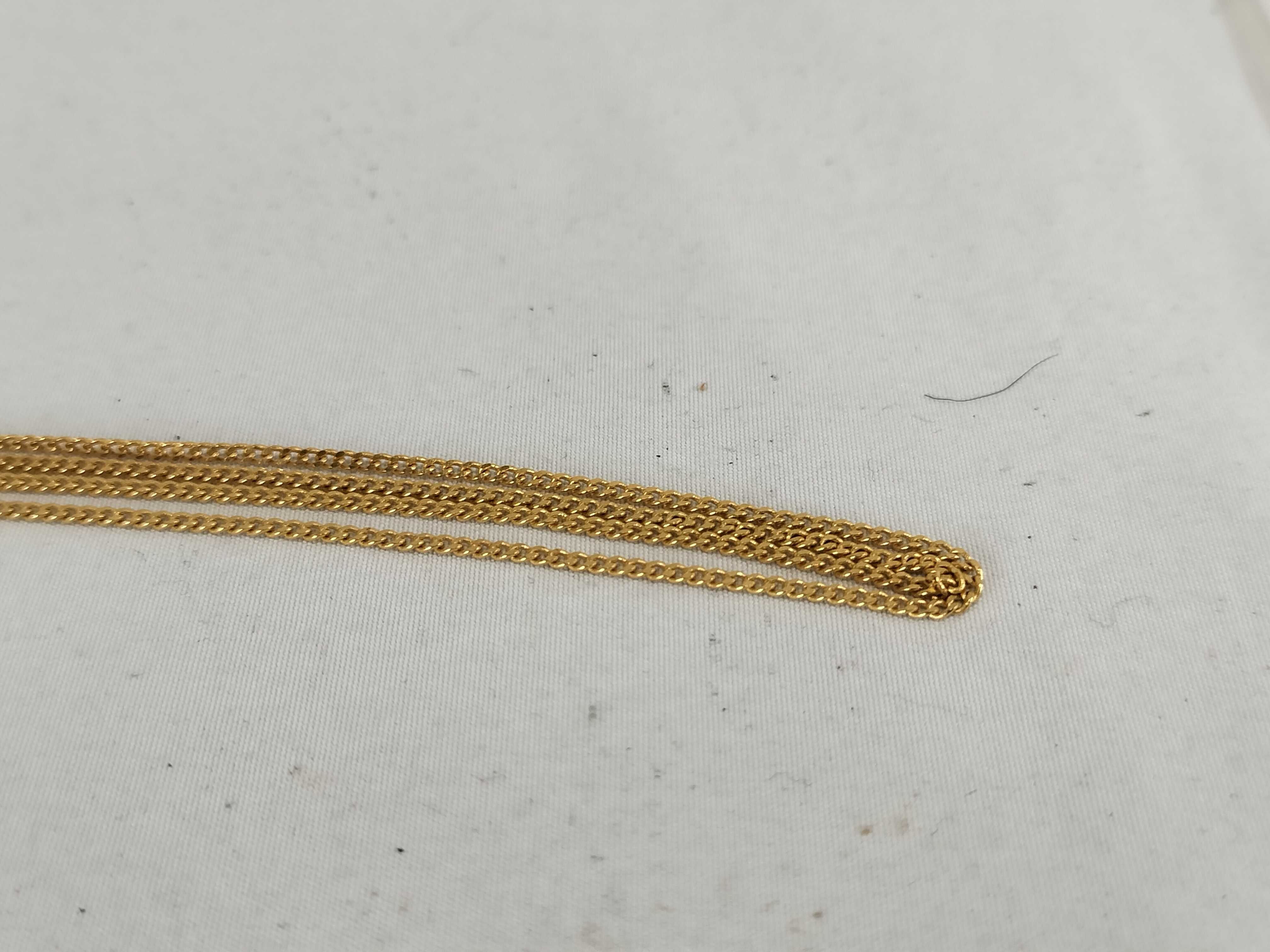 Twinkle Necklace, Gold Finish Brass Necklace — view 7