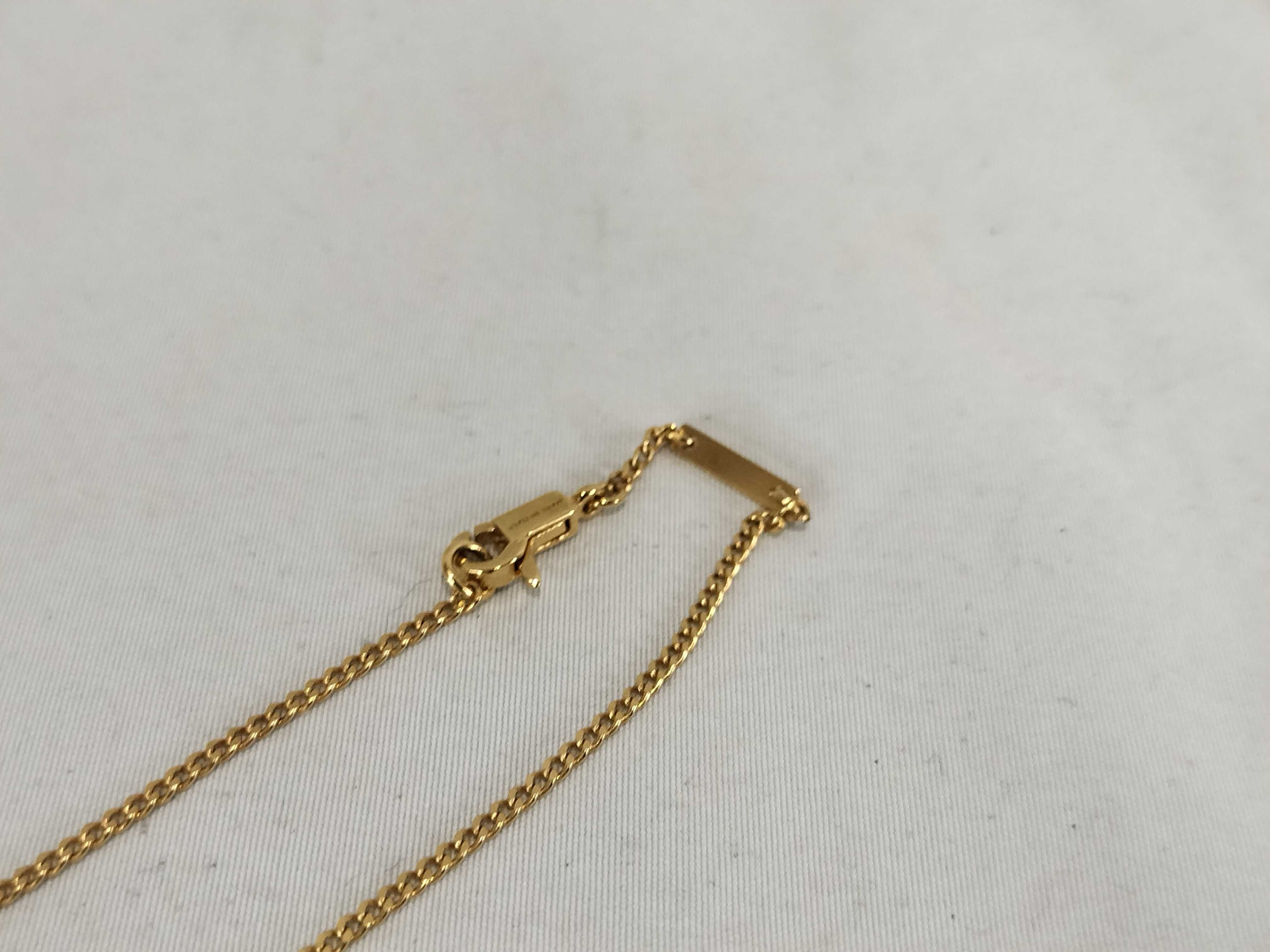 Twinkle Necklace, Gold Finish Brass Necklace — view 9