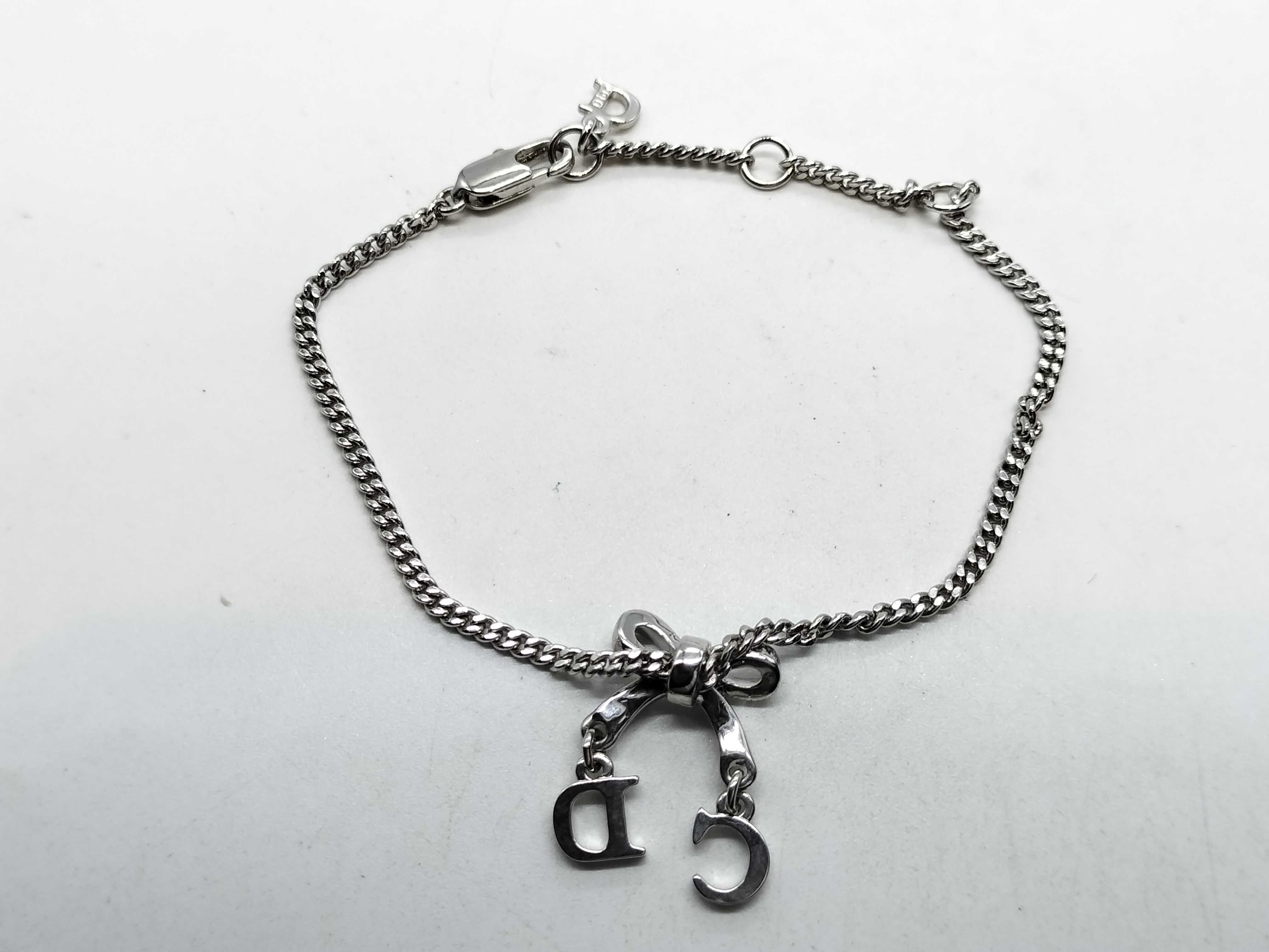 Silver CD Ribbon Bracelet Bracelet/Bangle — view 3