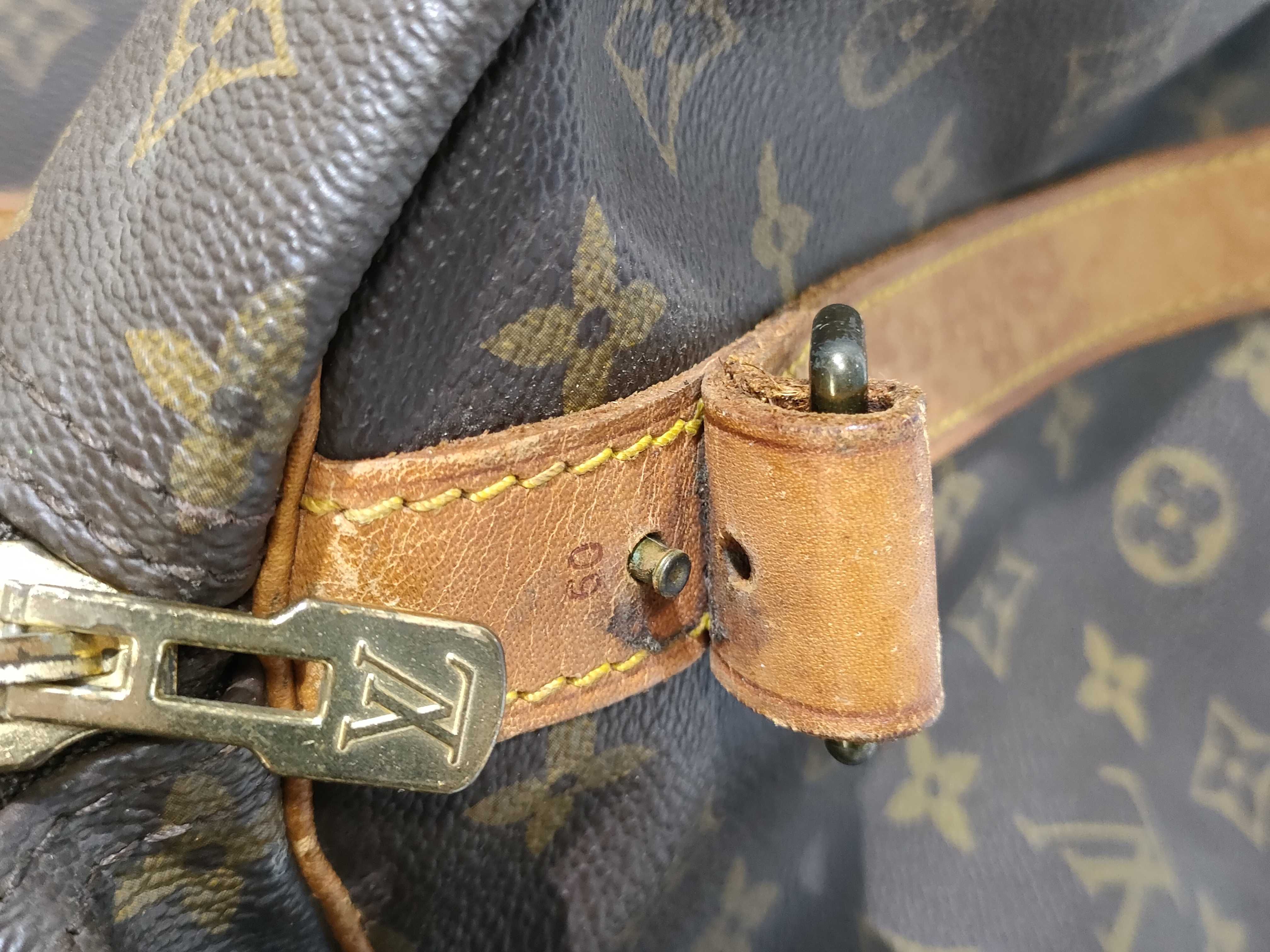 Monogram M41416 Keepall Bandoulière 50 Boston Bag — view 11