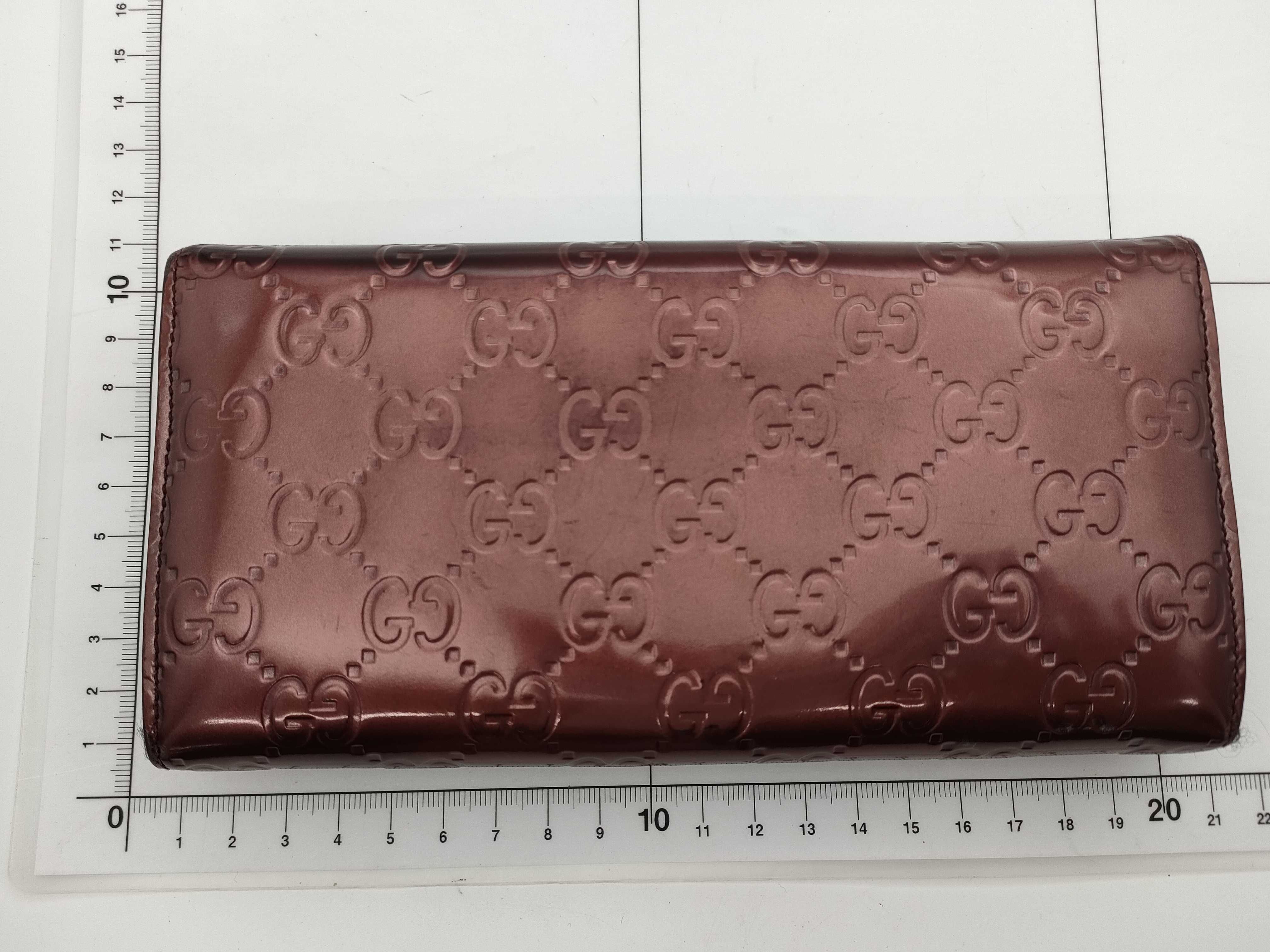 GG Enamel Long Wallet — view 2