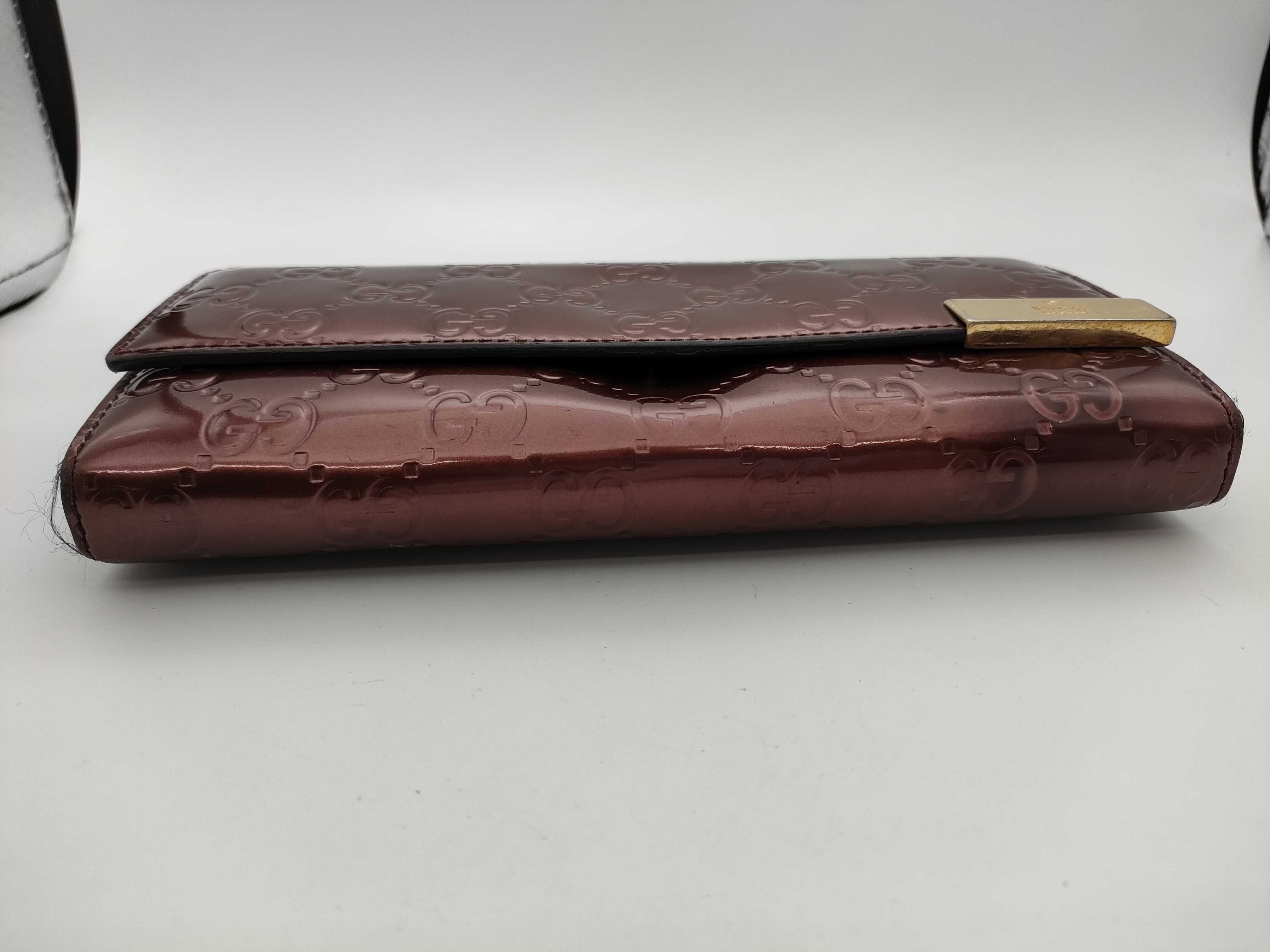 GG Enamel Long Wallet — view 3