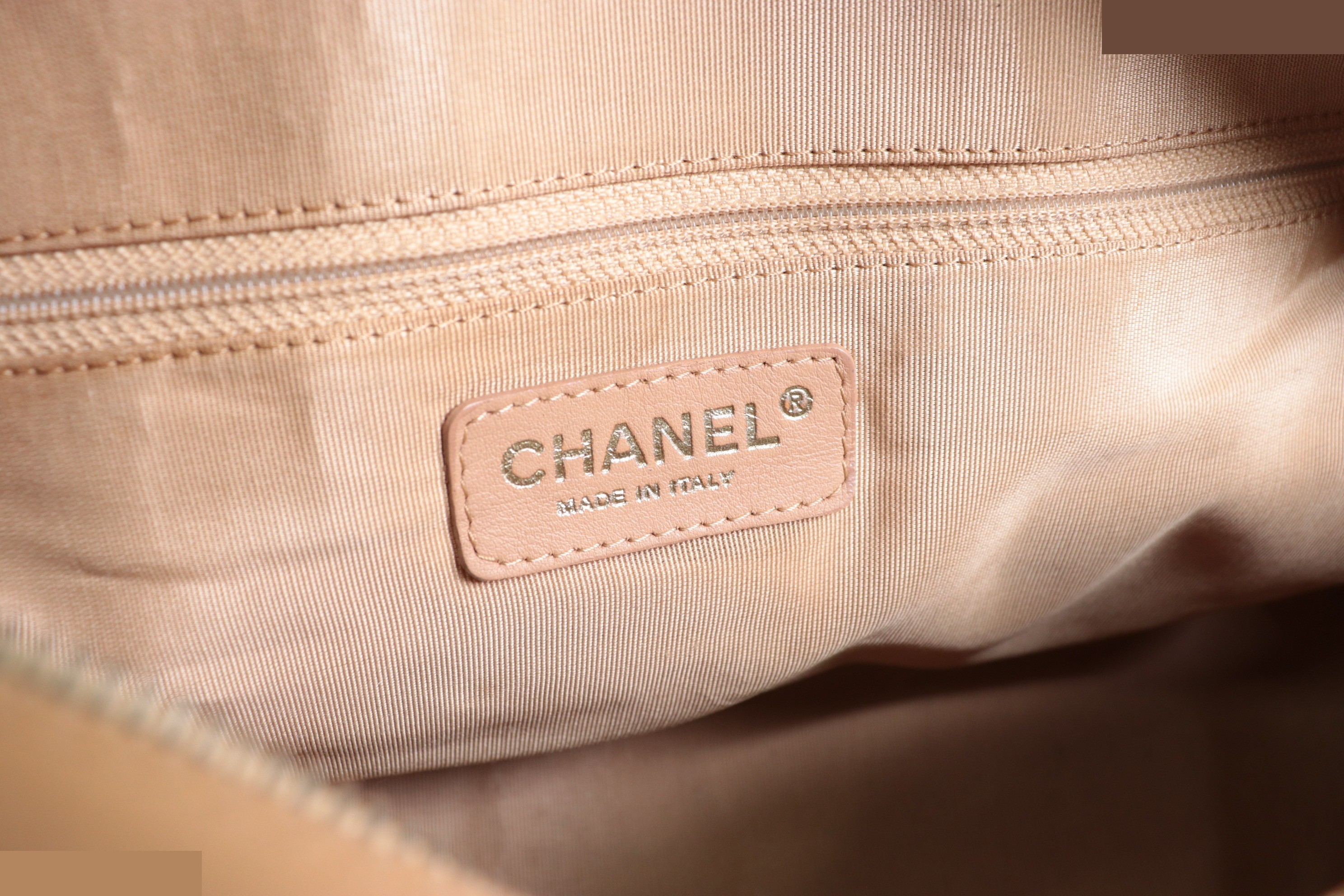 Caviar Mini Boston Bag, Beige, No. 8 — view 7