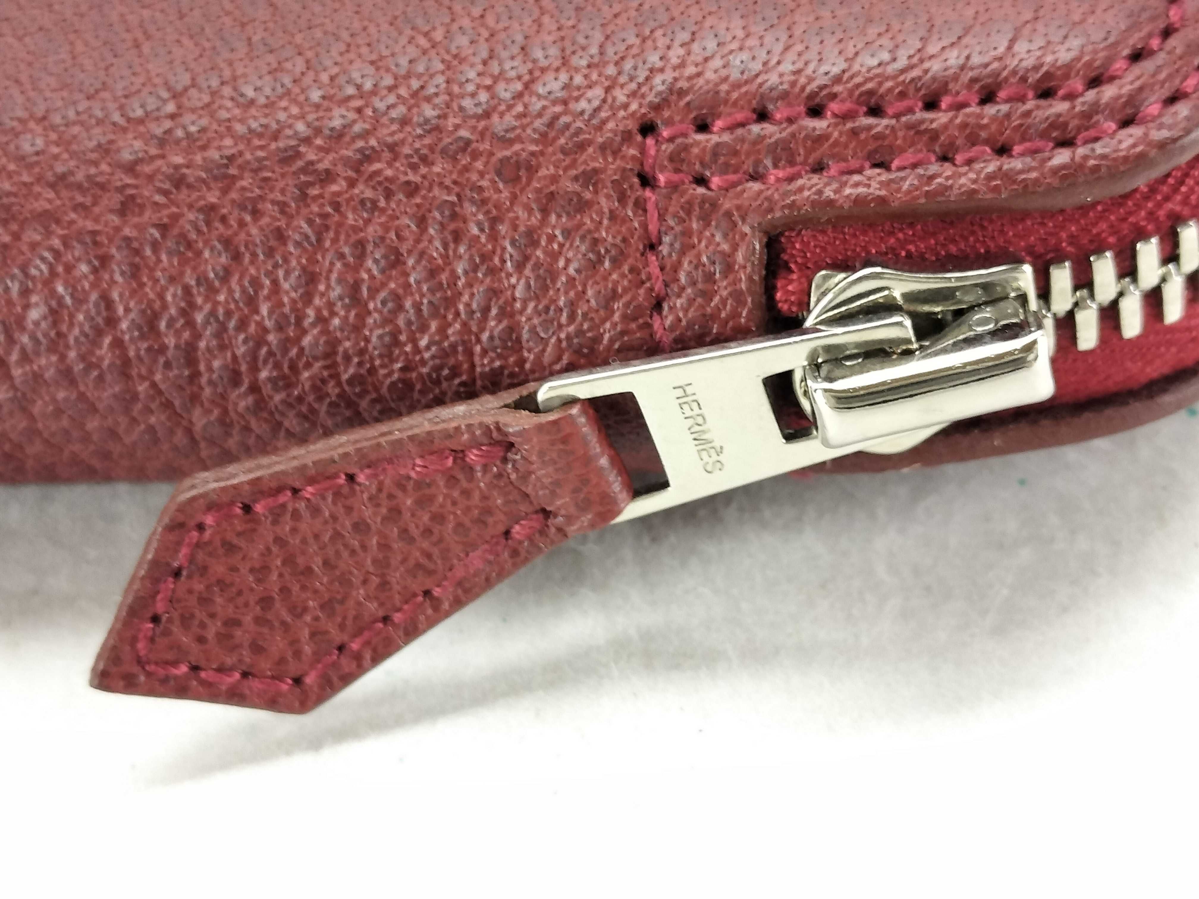 Silky Pop Eco Bag, Silk x Buffalo, Rouge H, Silver Hardware, Tote Bag — view 13