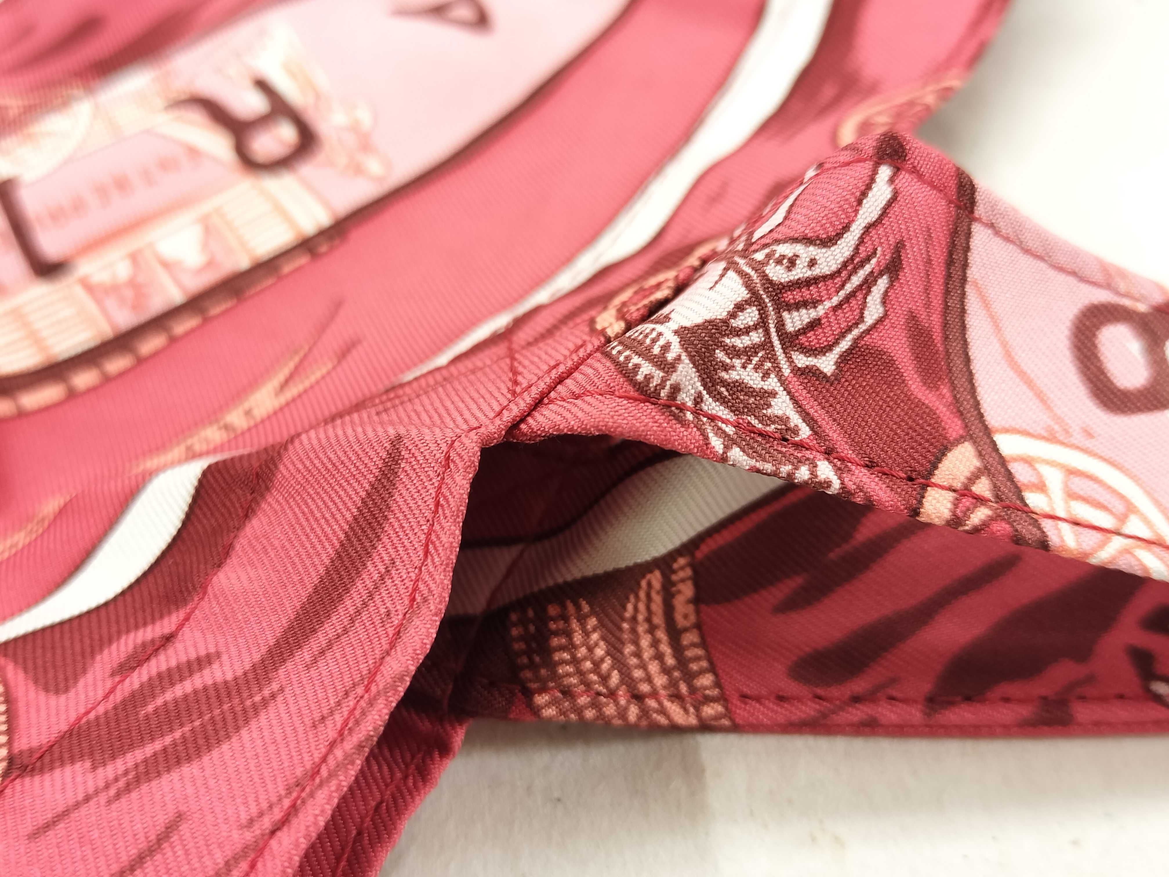 Silky Pop Eco Bag, Silk x Buffalo, Rouge H, Silver Hardware, Tote Bag — view 5