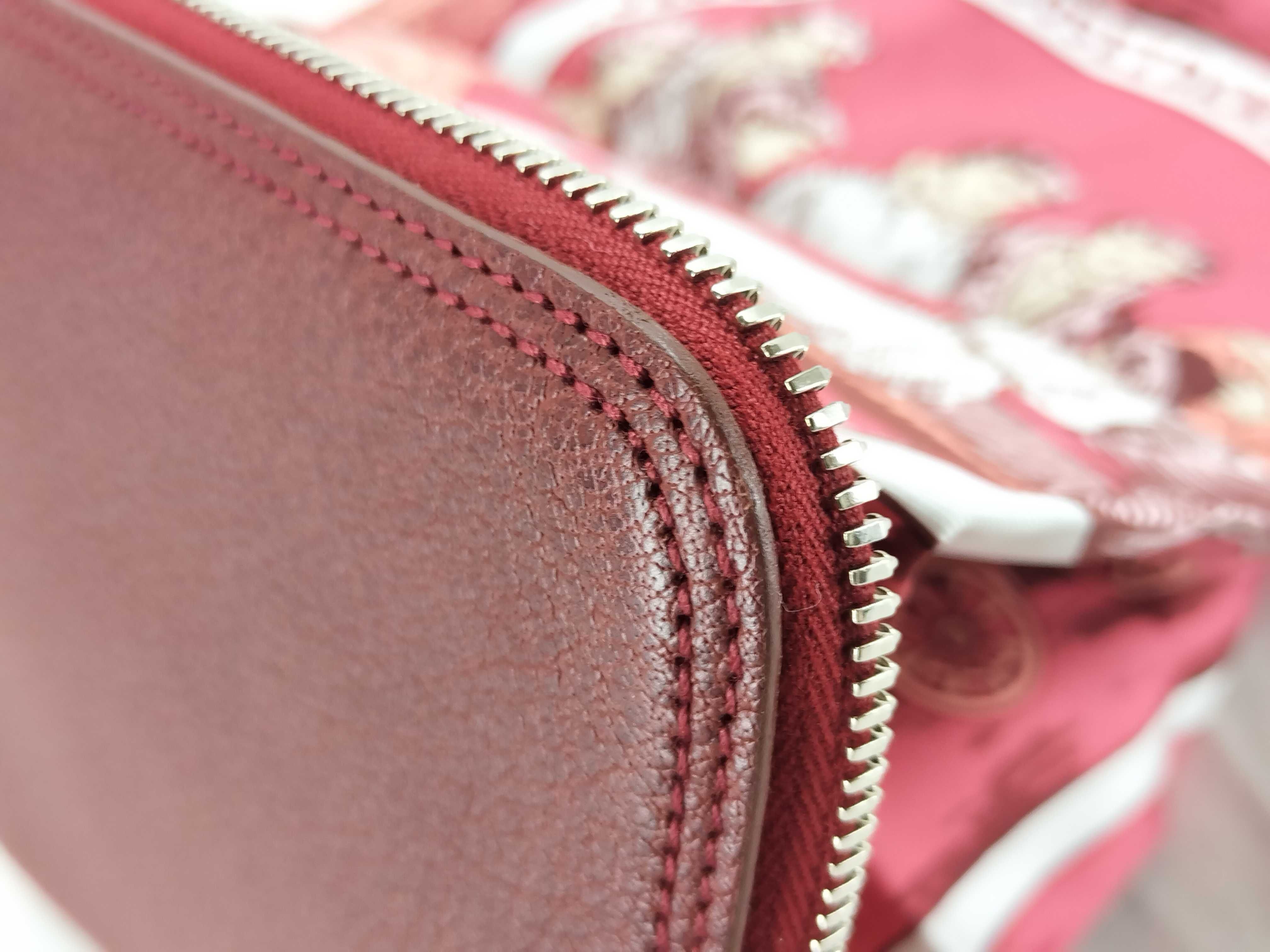 Silky Pop Eco Bag, Silk x Buffalo, Rouge H, Silver Hardware, Tote Bag — view 6