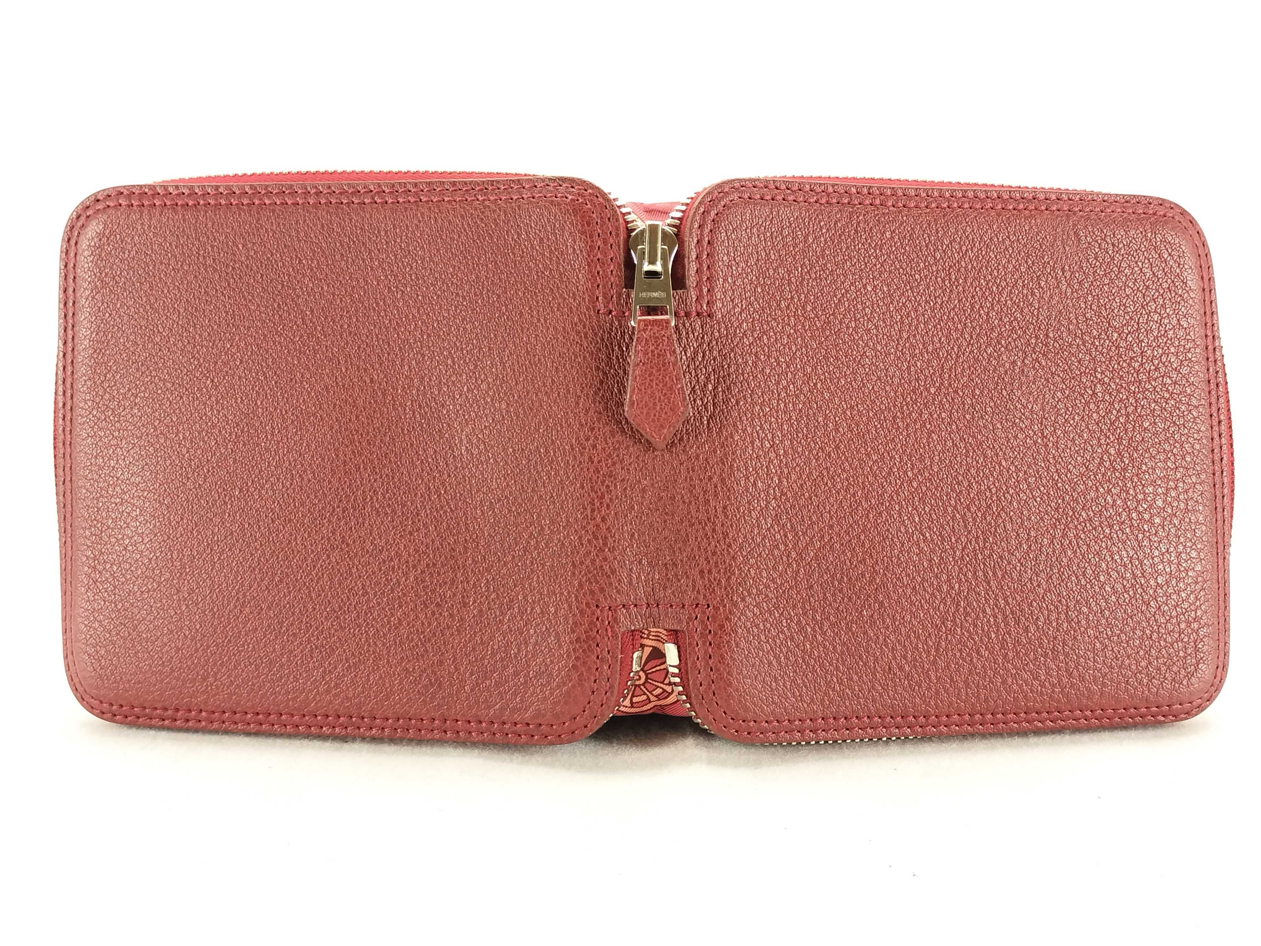 Silky Pop Eco Bag, Silk x Buffalo, Rouge H, Silver Hardware, Tote Bag — view 7