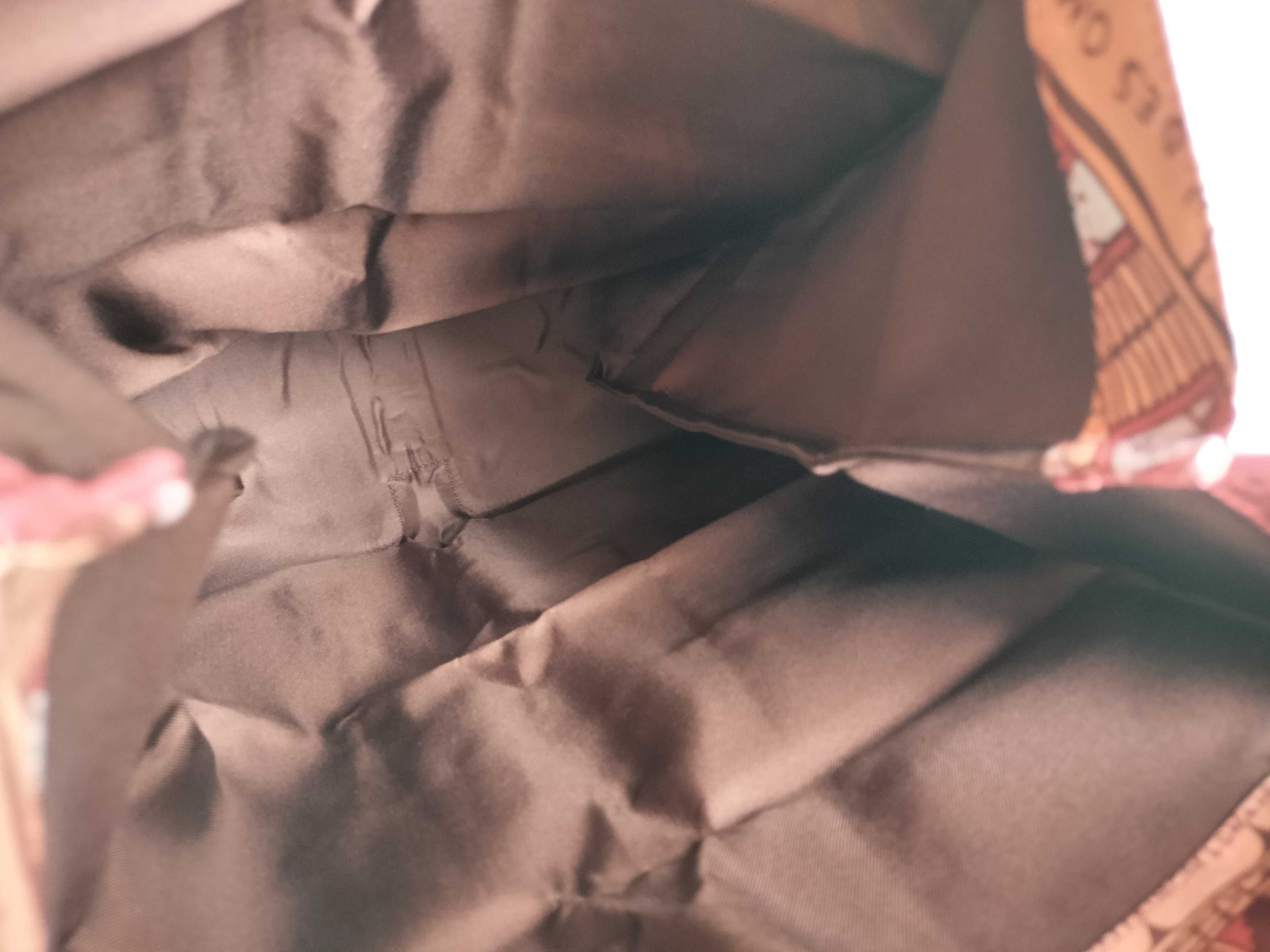 Silky Pop Eco Bag, Silk x Buffalo, Rouge H, Silver Hardware, Tote Bag — view 9