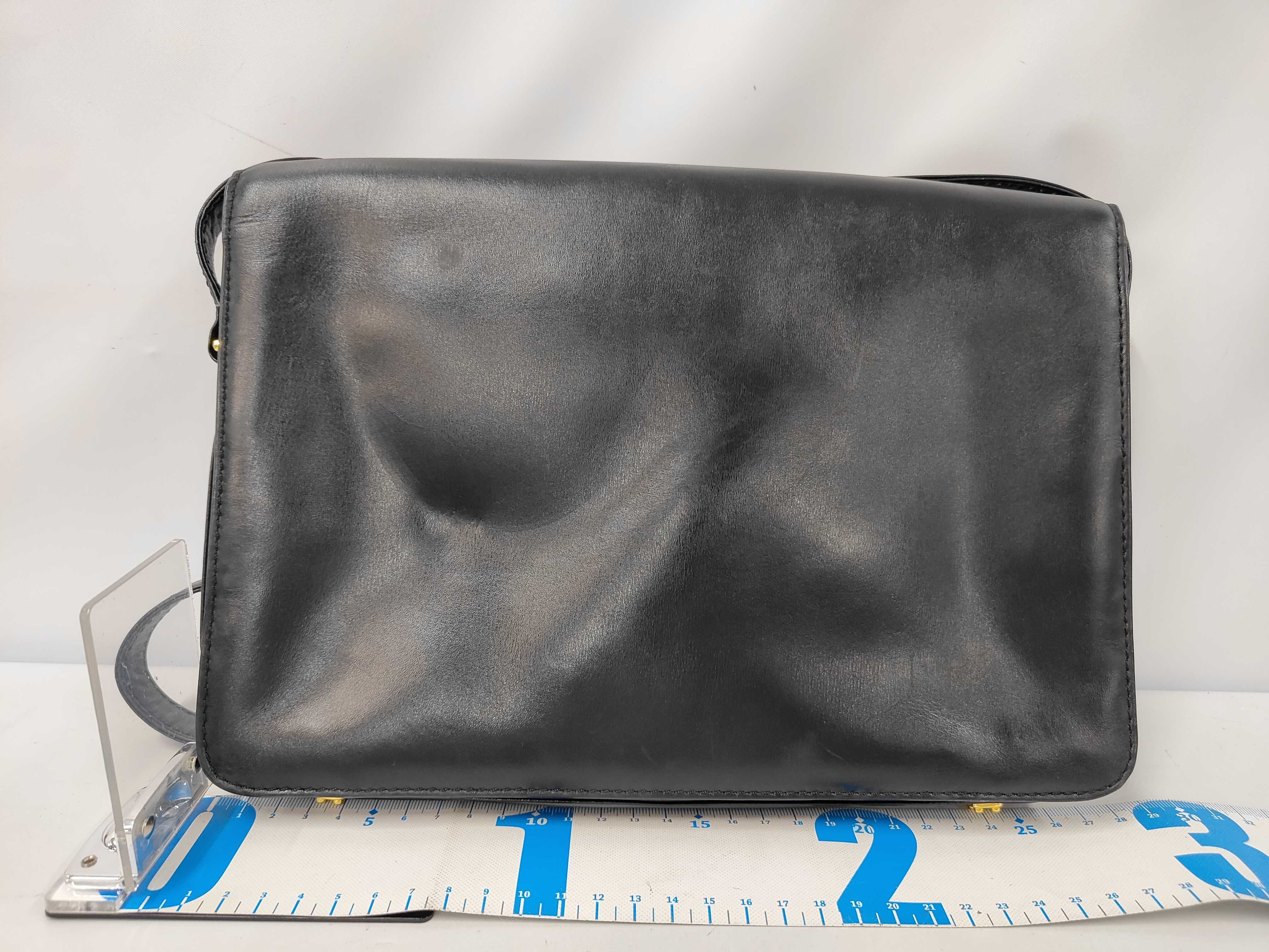 Leather Anagram Shoulder Bag — view 2