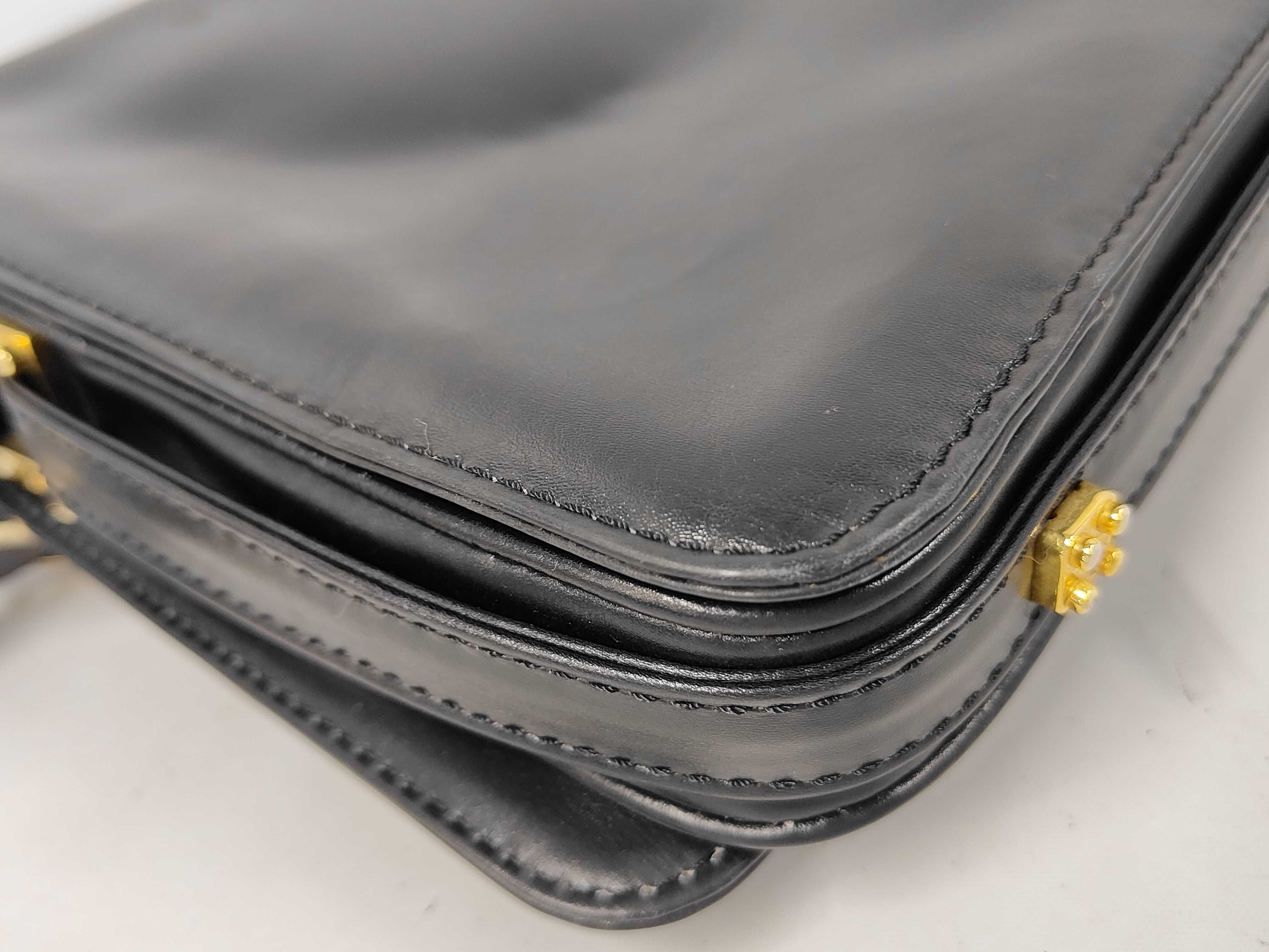 Leather Anagram Shoulder Bag — view 4