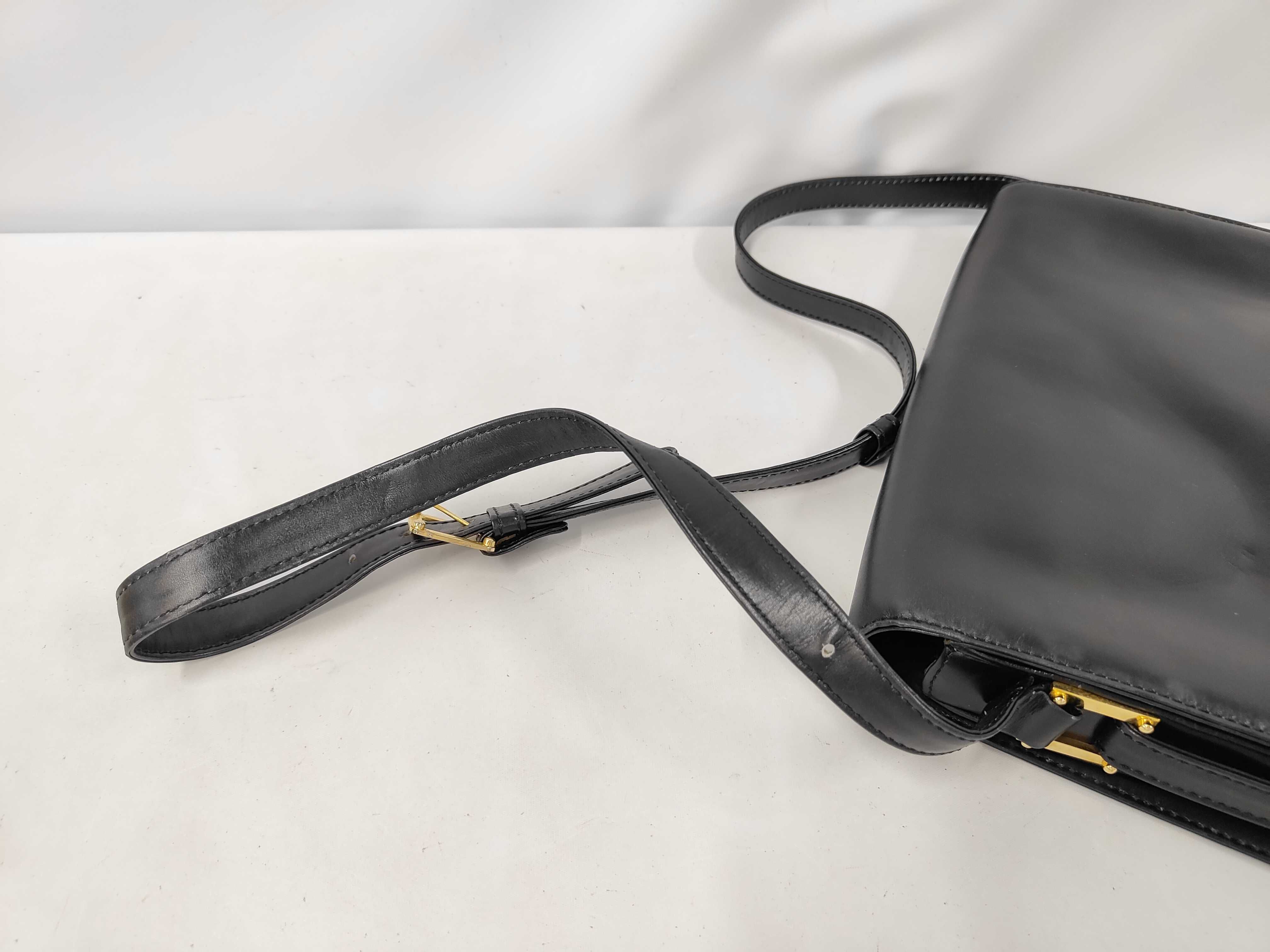 Leather Anagram Shoulder Bag — view 5