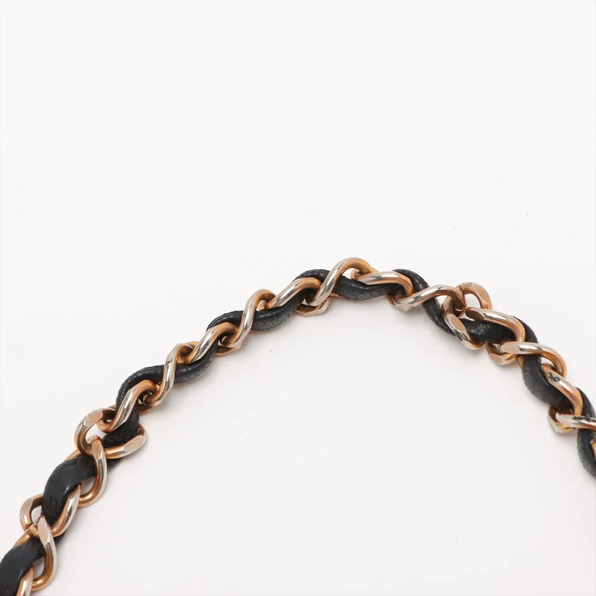Matelasse Lambskin Chain Shoulder Bag Push Lock Black Gold Hardware 5661960 5th Series — view 13