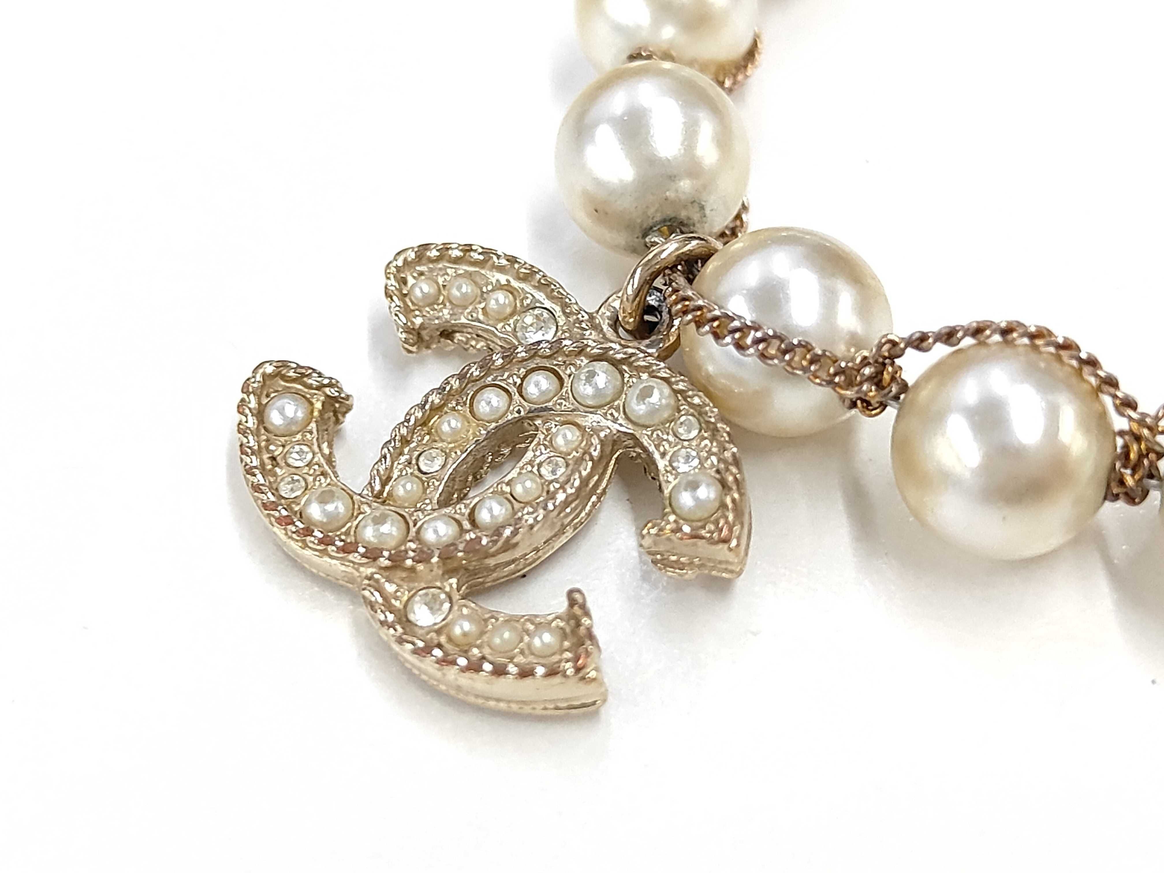 Coco Mark Faux Pearl Bracelet Bracelet/Bangle — view 5