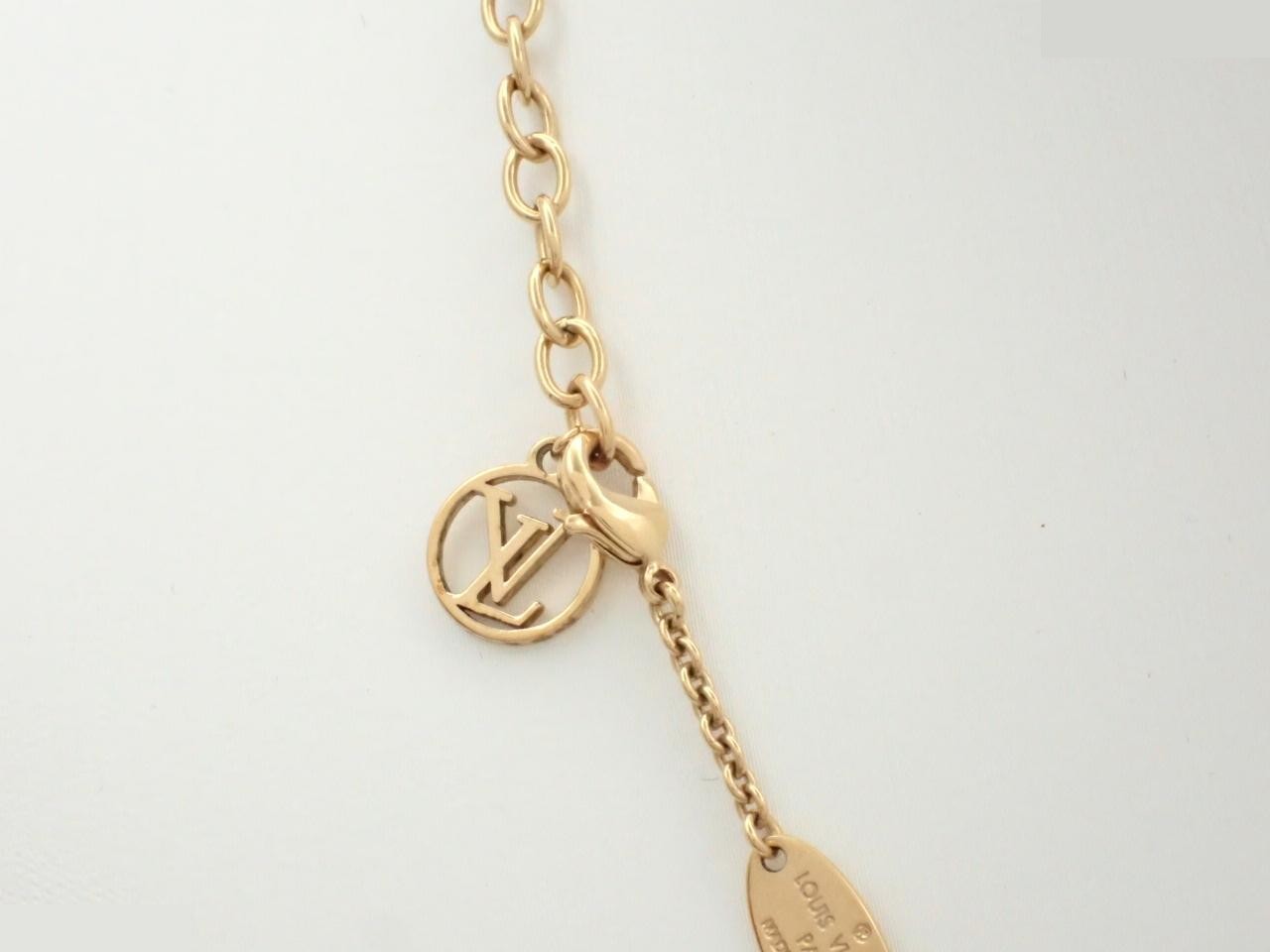 LV Iconic Necklace, Rhinestone, M00596, Chain approx. 46cm — view 2