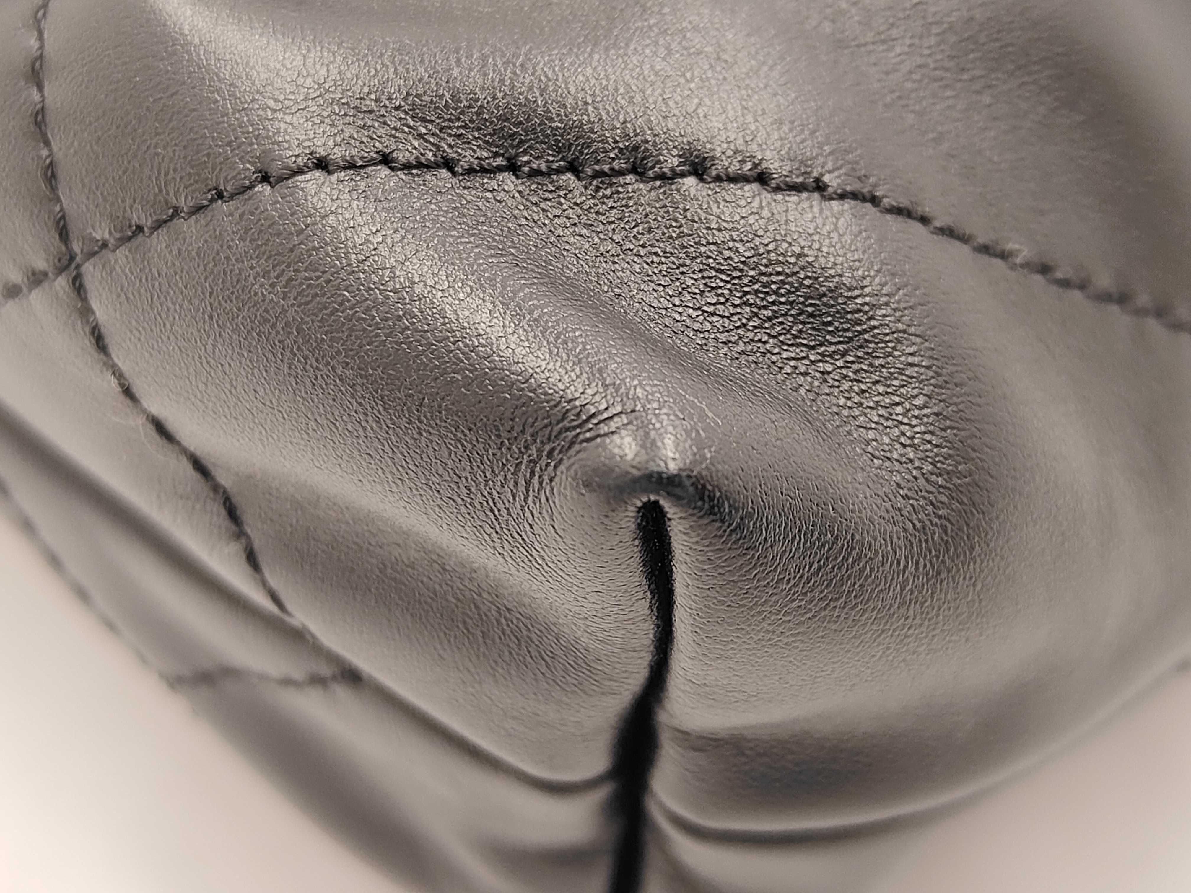 22 Mini Random Serial Number Calfskin Black Gold Bag — view 5