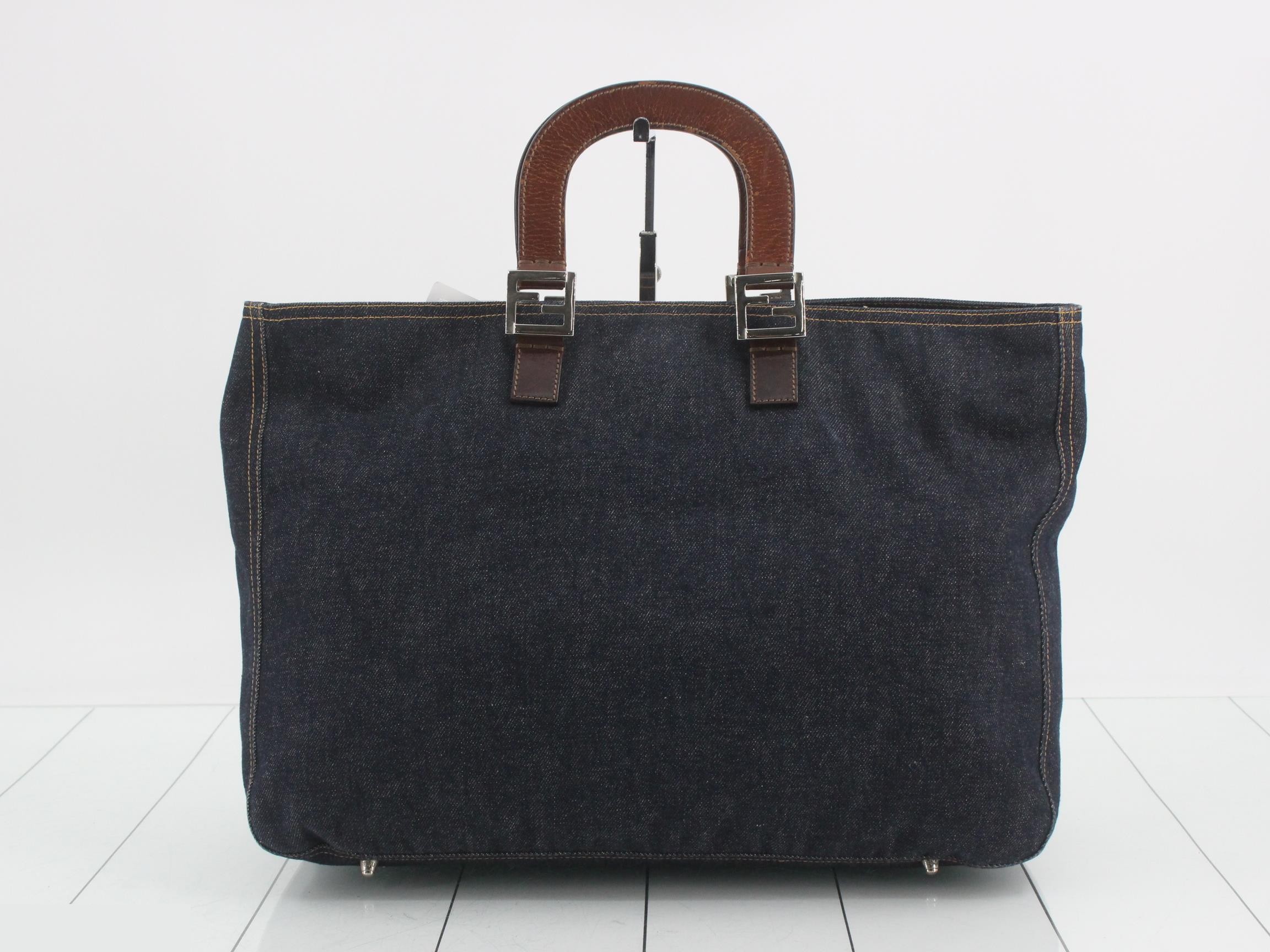 Denim handbag — view 2