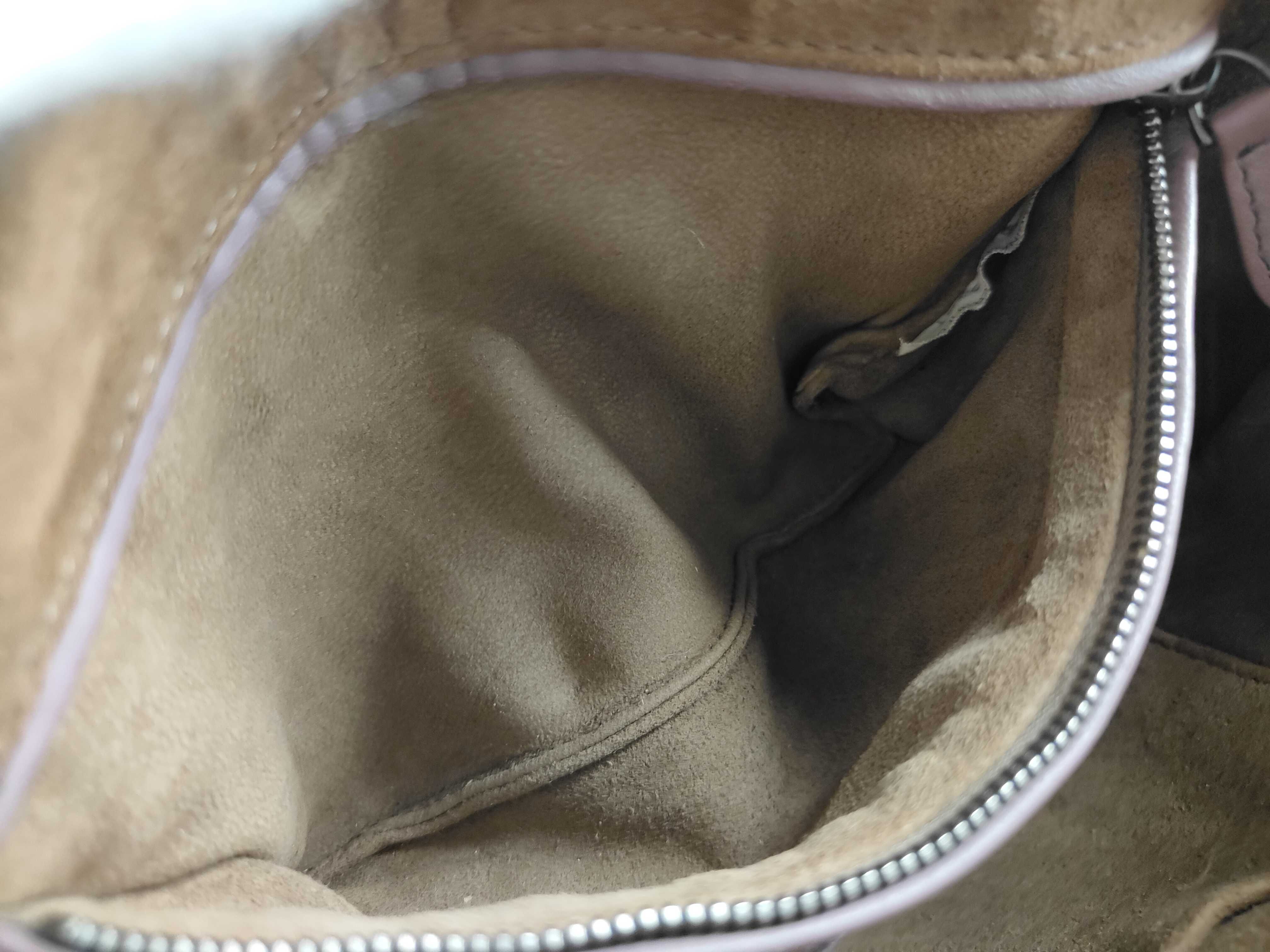 Intrecciato Convertible Boston Bag Leather Purple Sling Bag — view 14