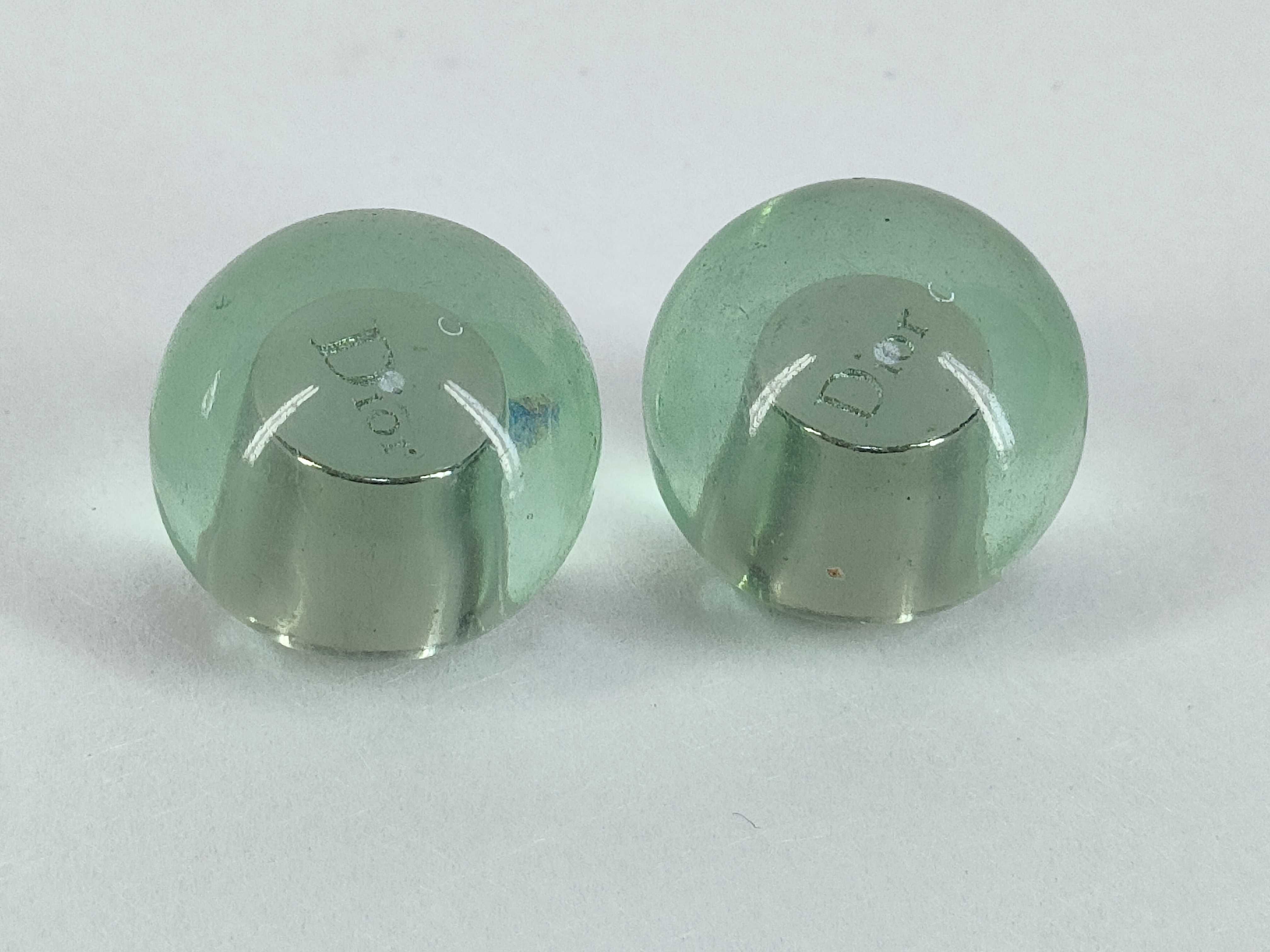 Tribal Clear Ball Earrings — view 5