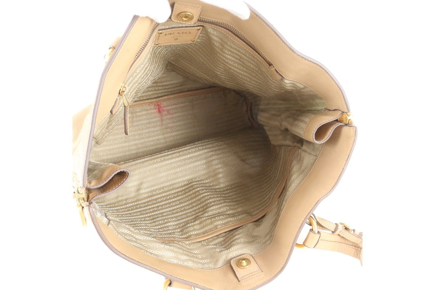 Vitello Daino Leather Tote Bag — view 7