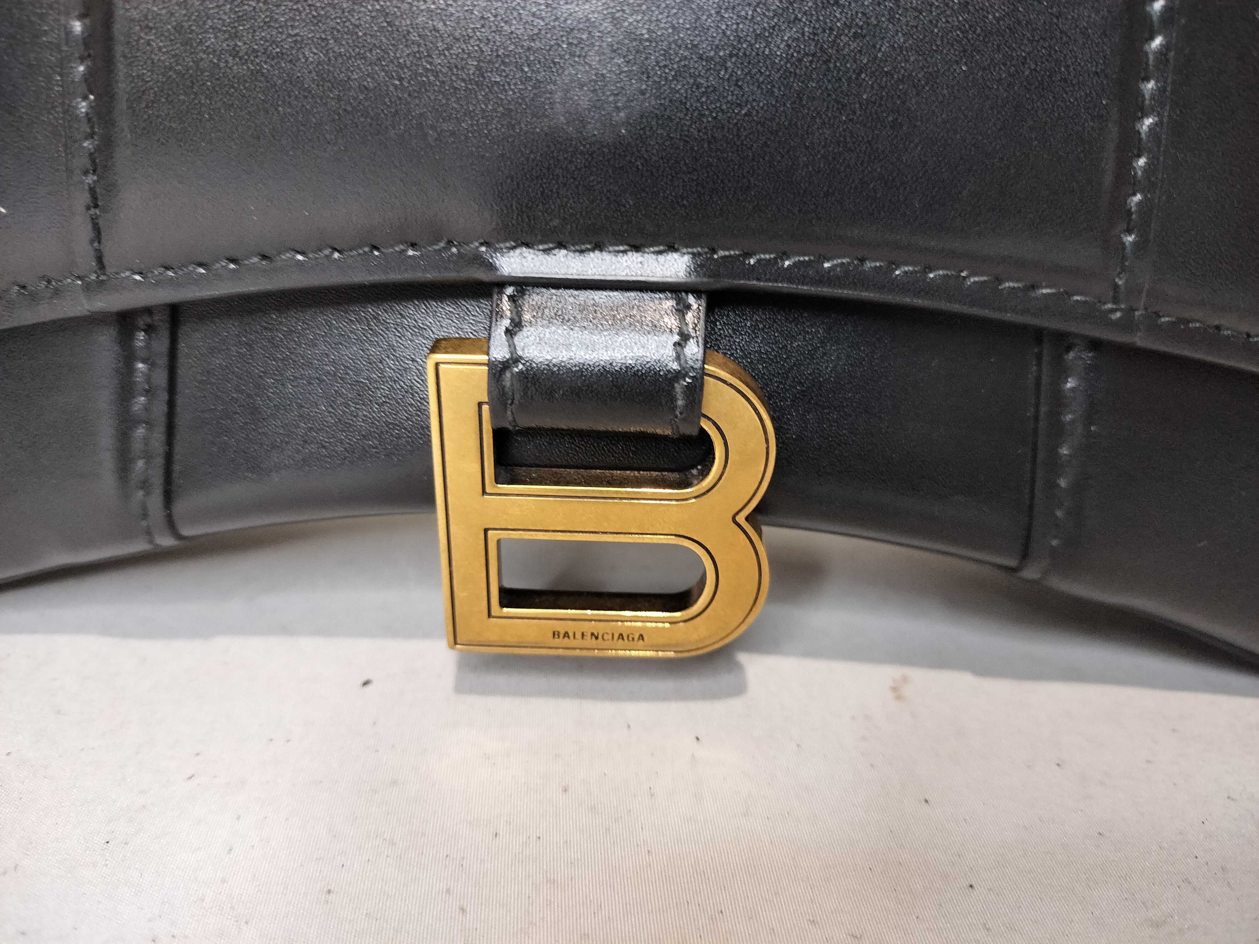 Hourglass Black Shoulder Bag — view 2