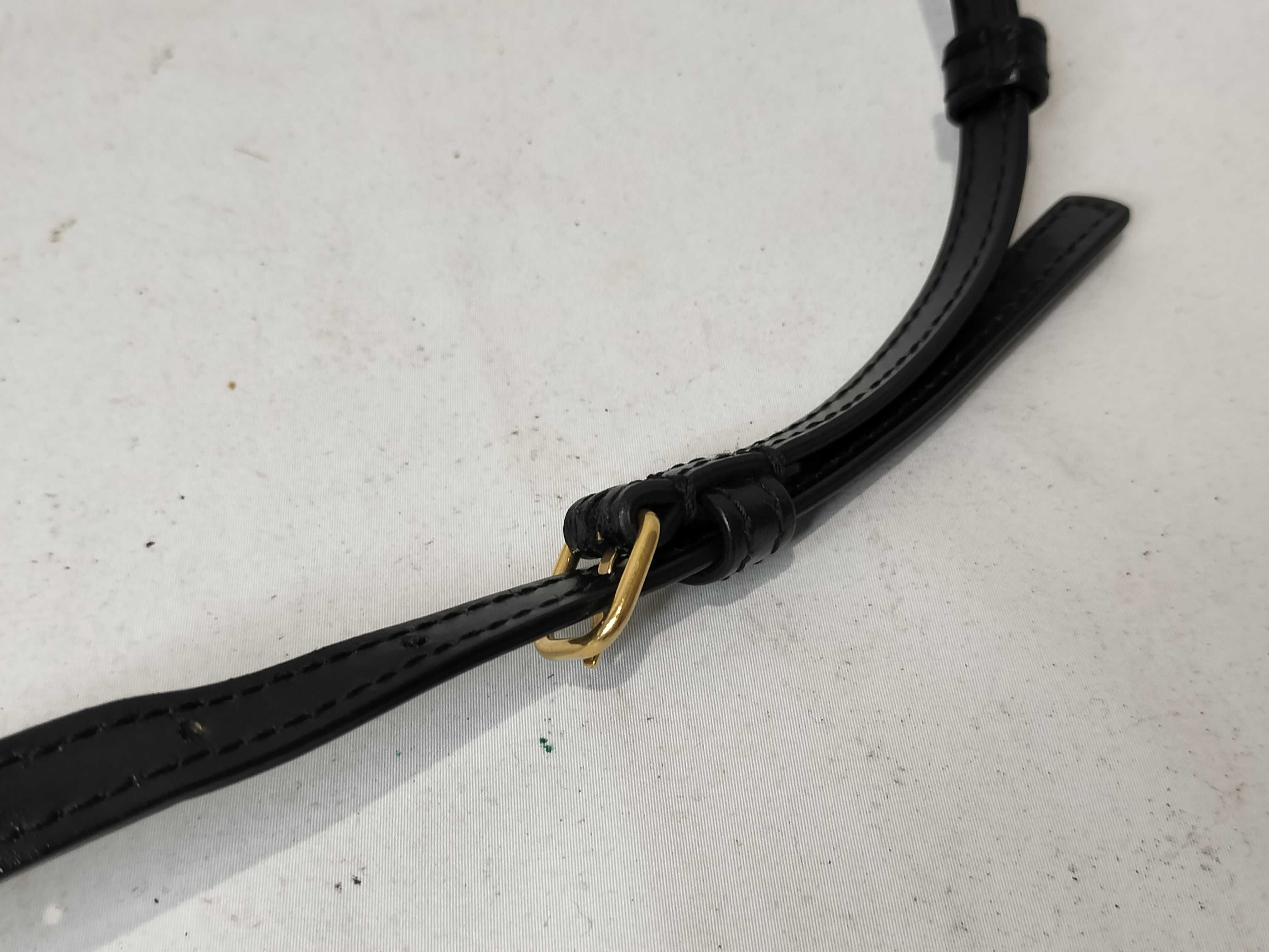 Hourglass Black Shoulder Bag — view 5