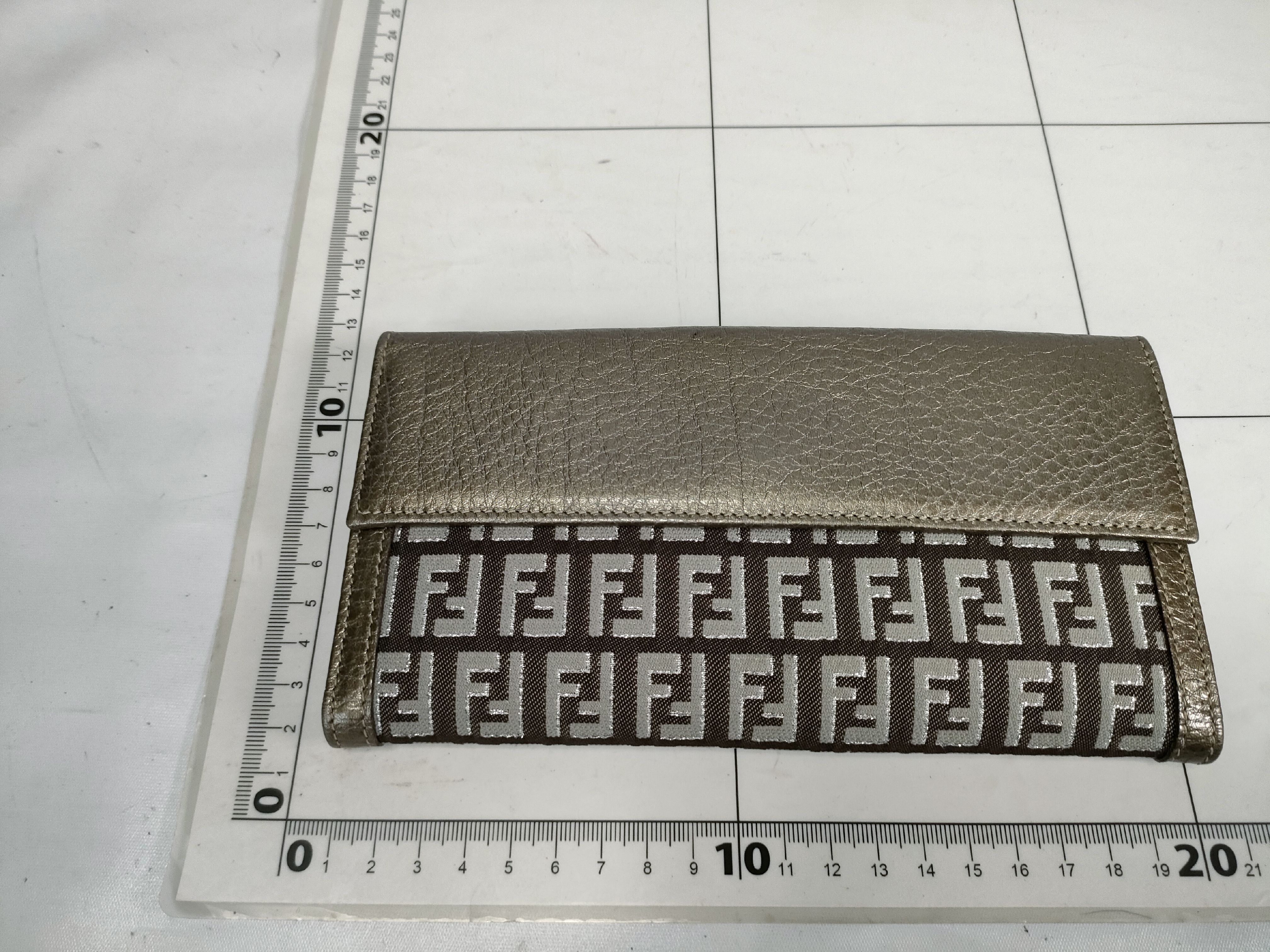 Mamma Zucca Long Wallet, Double-Opening, Double Snap Closure, 8M0032, Gray — view 2