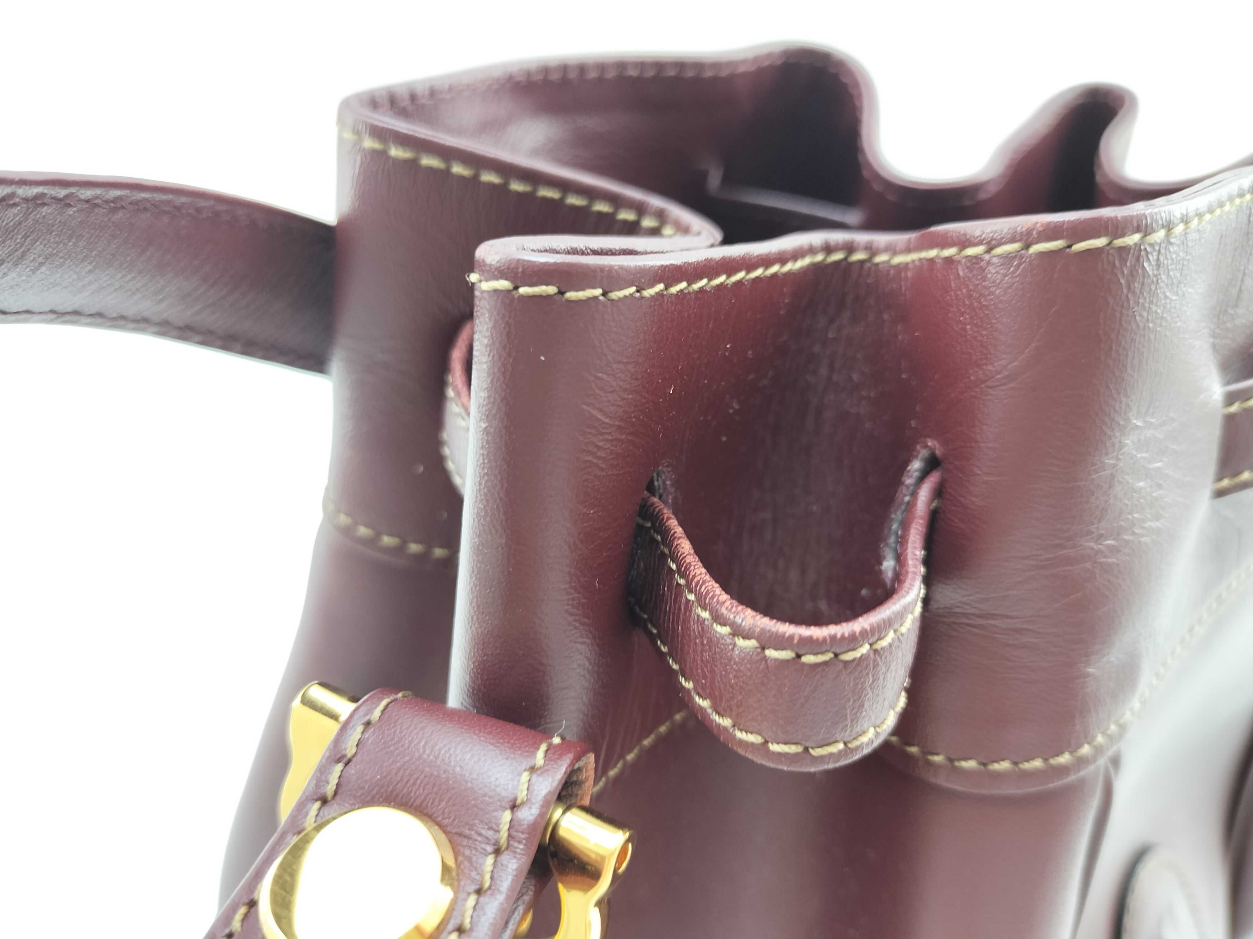 Must Bordeaux Logo Drawstring Mini Shoulder Bag — view 13