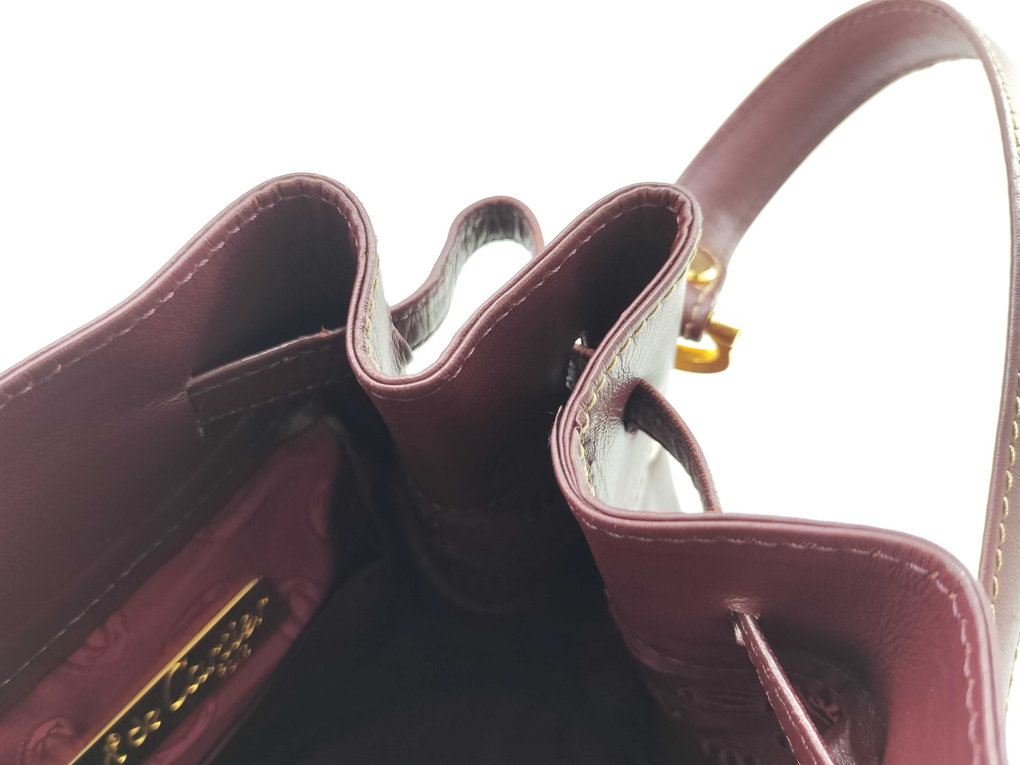 Must Bordeaux Logo Drawstring Mini Shoulder Bag — view 10